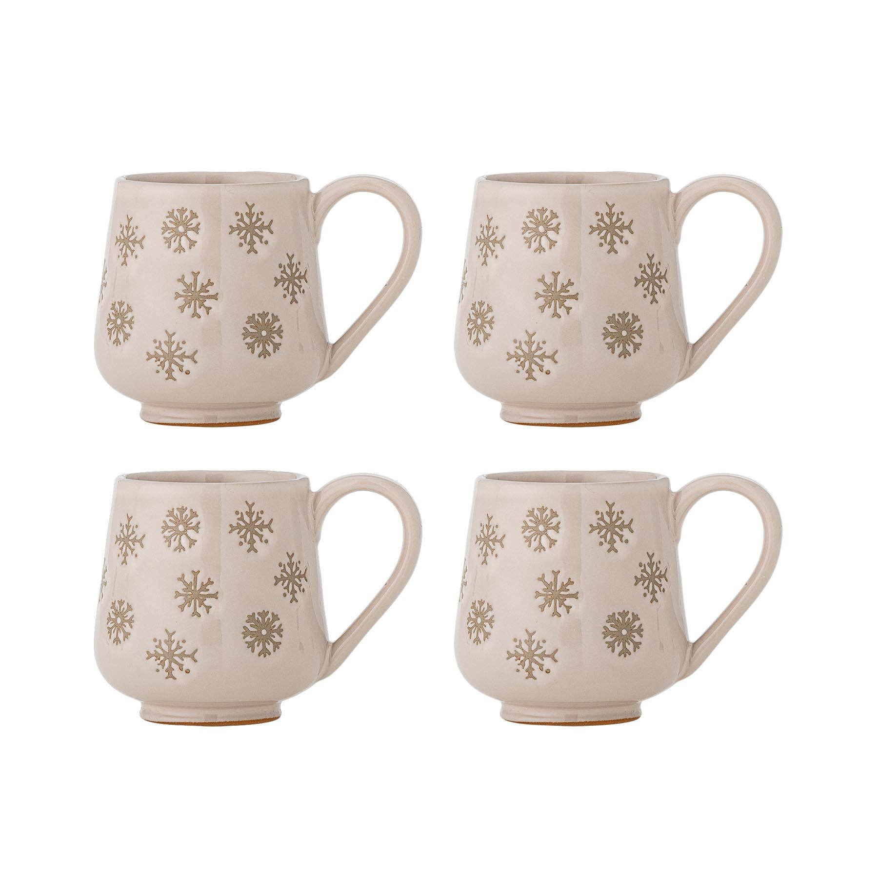 Snowie Becher, Natur, Steingut in Nature präsentiert im Onlineshop von KAQTU Design AG. Tasse ist von Bloomingville