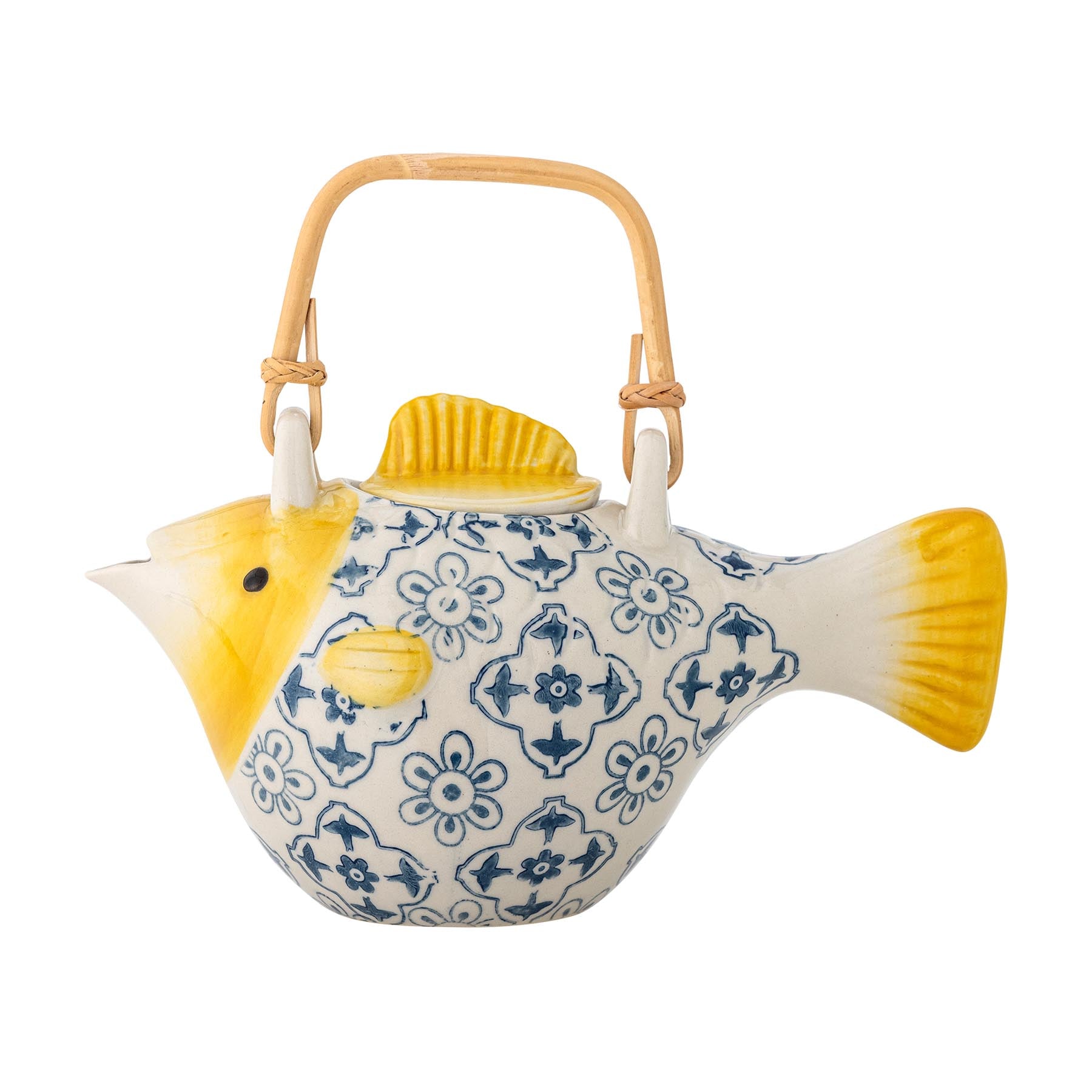 Wrenna Teekanne mit Teesieb, Bunt, Steingut in Multi präsentiert im Onlineshop von KAQTU Design AG. Käsezubehör ist von Creative Collection