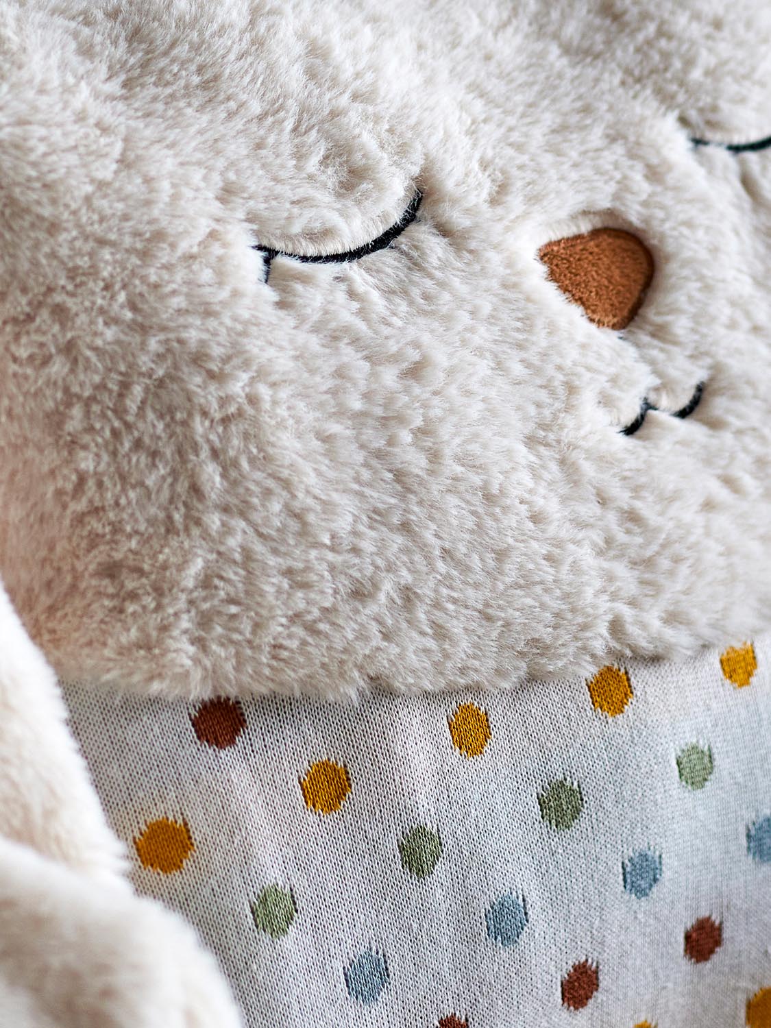 Villja Plüschtier, Bunt, Baumwolle in Multi präsentiert im Onlineshop von KAQTU Design AG. Zelt Kids ist von Bloomingville Mini