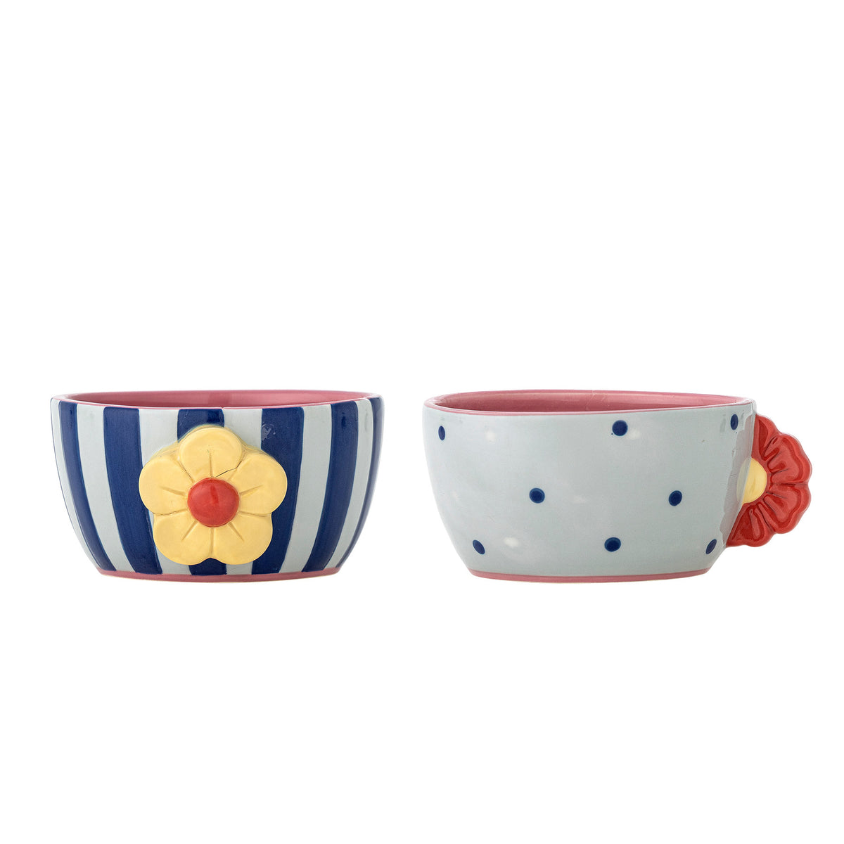 Haisy Schale, Bunt, Steingut in Multi präsentiert im Onlineshop von KAQTU Design AG. Schale ist von Bloomingville