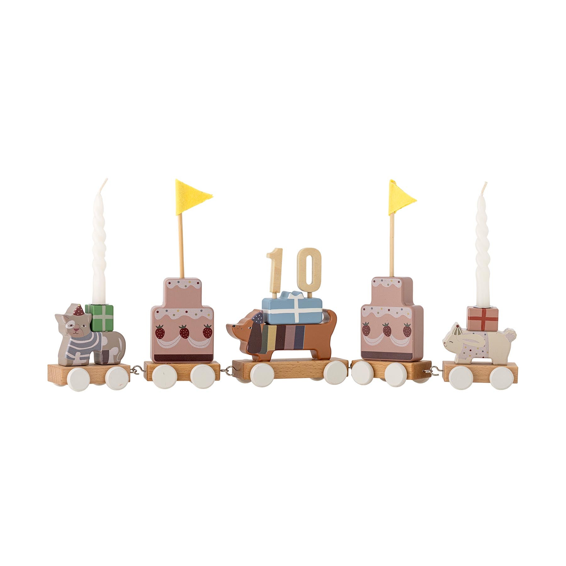 Party Geburtstagsdekoration, Bunt, FSC®100%, MDF in Multi präsentiert im Onlineshop von KAQTU Design AG. Kunstgegenstände ist von Bloomingville Mini