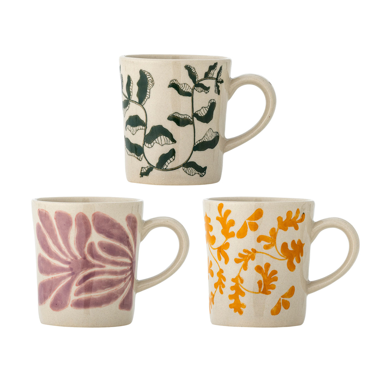 Fauni Tasse, Bunt, Steingut in Multi präsentiert im Onlineshop von KAQTU Design AG. Tasse ist von Creative Collection