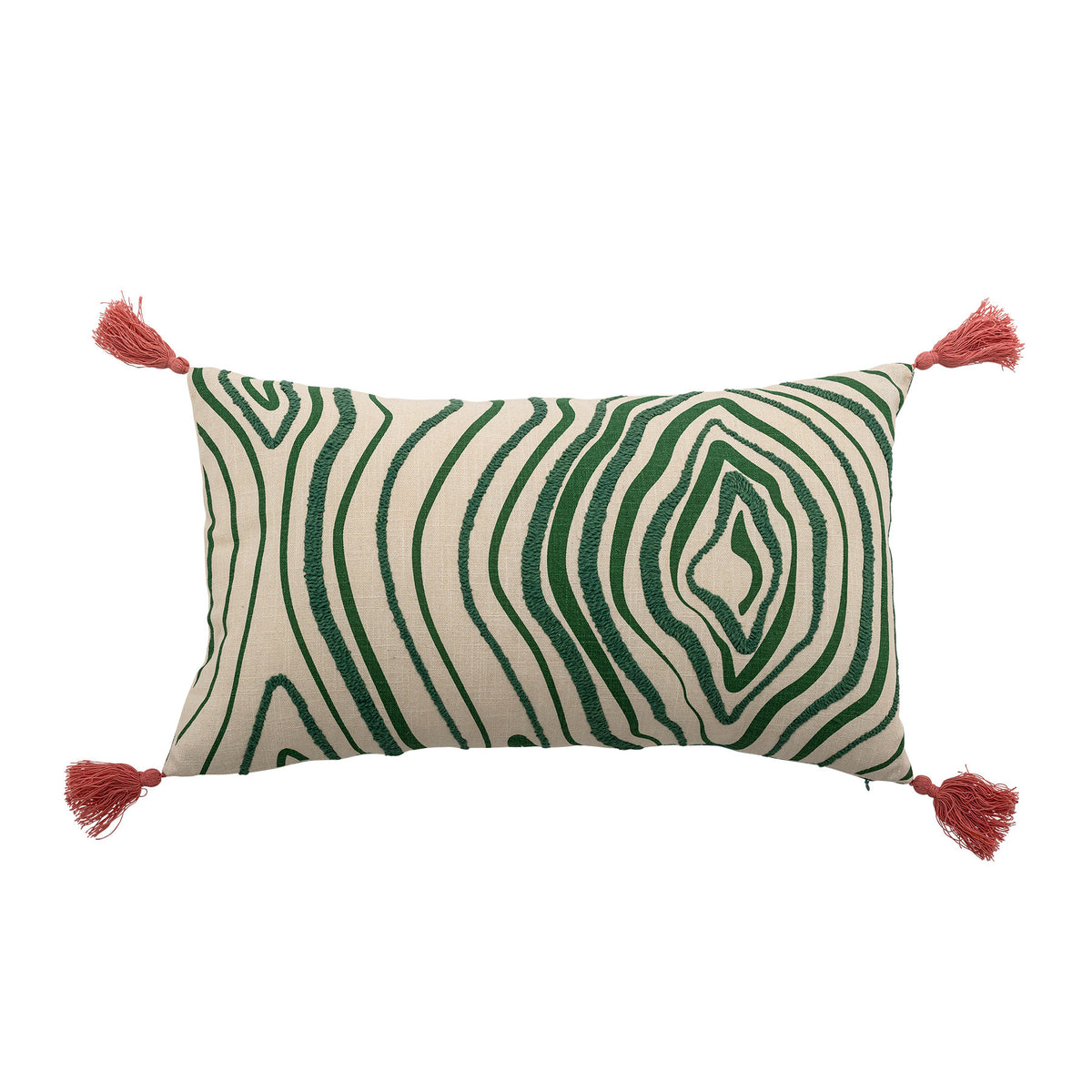 Woodsby Kissen, Bunt, Baumwolle in Multi präsentiert im Onlineshop von KAQTU Design AG. Deko Kissenbezug ist von Bloomingville