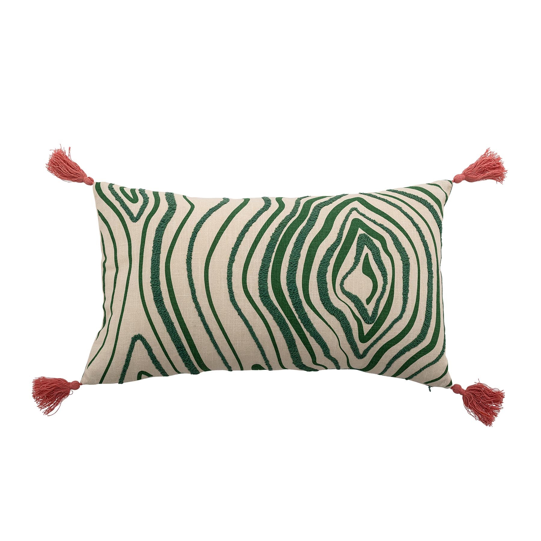 Woodsby Kissen, Bunt, Baumwolle in Multi präsentiert im Onlineshop von KAQTU Design AG. Deko Kissenbezug ist von Bloomingville