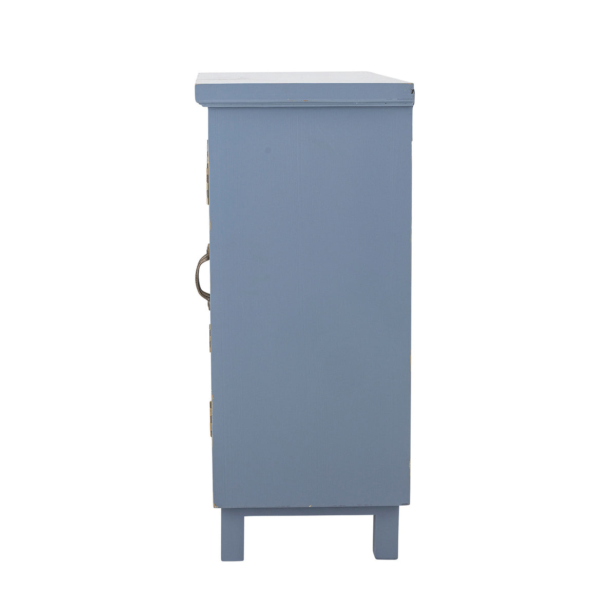 Hazem Kabinett, Blau, Tannenholz in Blau präsentiert im Onlineshop von KAQTU Design AG. Cabinet ist von Creative Collection