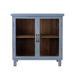 Hazem cabinet, blue, fir wood