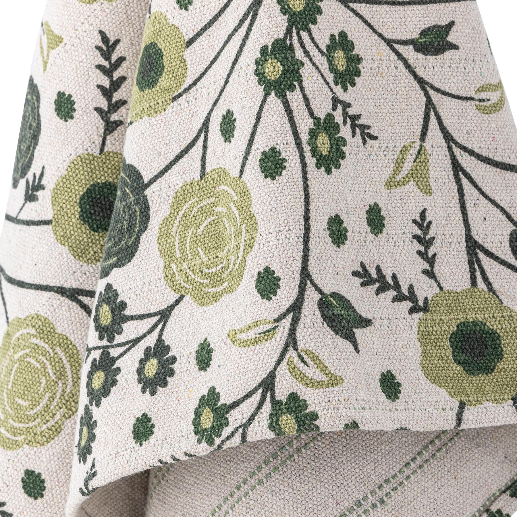 Eydis Decke, Bunt, Recycelte Baumwolle in Multi präsentiert im Onlineshop von KAQTU Design AG. Bettüberwurf ist von Bloomingville