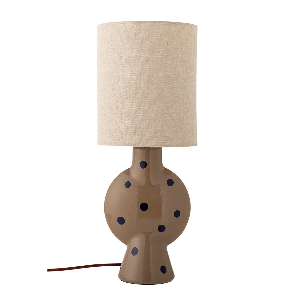 Sergio Tischlampe, Bunt, Steingut in Multi präsentiert im Onlineshop von KAQTU Design AG. Tischleuchte ist von Bloomingville
