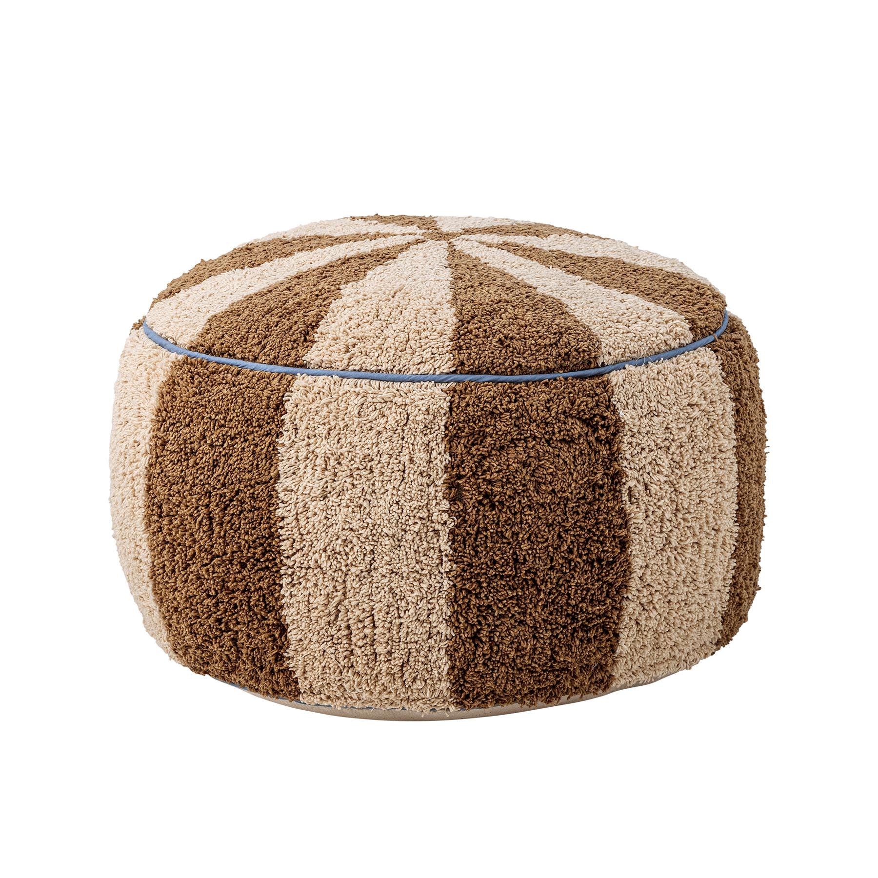 Charoline Pouf, Natur, Baumwolle in Nature präsentiert im Onlineshop von KAQTU Design AG. Pouf ist von Bloomingville Mini