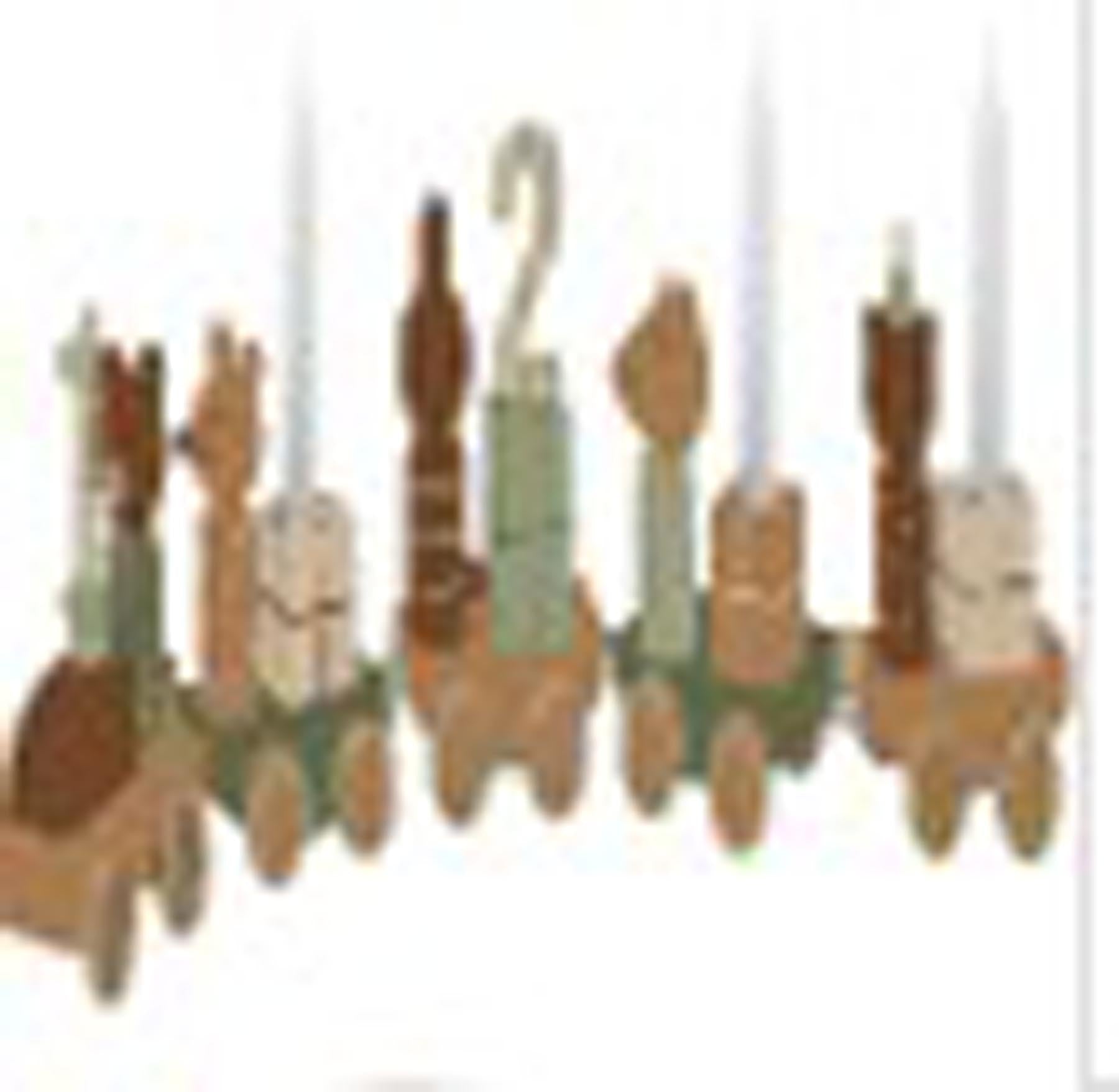 Junaid Geburtstagsdekoration, Grün, FSC®100%, MDF in Green präsentiert im Onlineshop von KAQTU Design AG. Kunstgegenstände ist von Bloomingville Mini