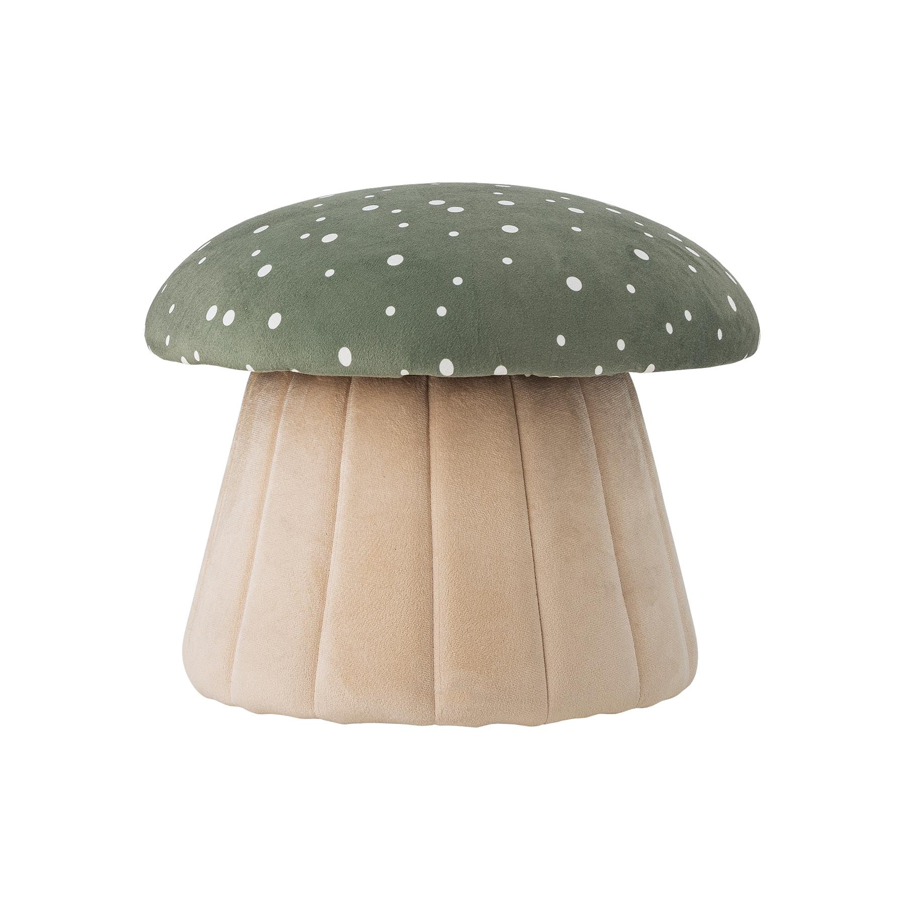 Lue Pouf, Grün, Polyester in Green präsentiert im Onlineshop von KAQTU Design AG. Pouf ist von Bloomingville Mini
