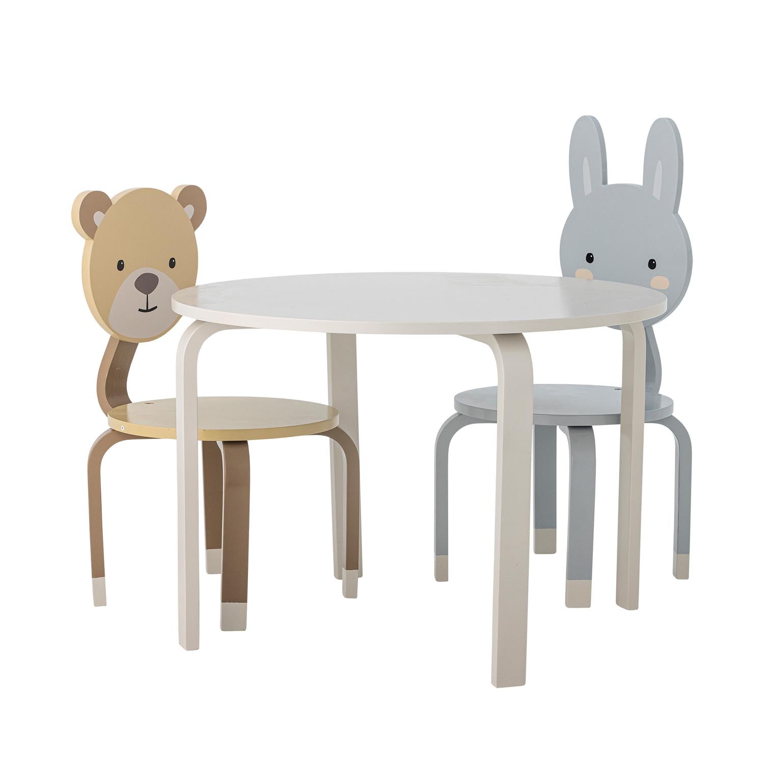 Marle Tisch, Natur, MDF in Natur präsentiert im Onlineshop von KAQTU Design AG. Esstisch ist von Bloomingville Mini