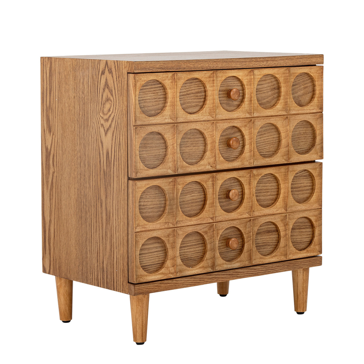 Vester Schubladen, Braun, MDF in Braun präsentiert im Onlineshop von KAQTU Design AG. High-Sideboard ist von Bloomingville