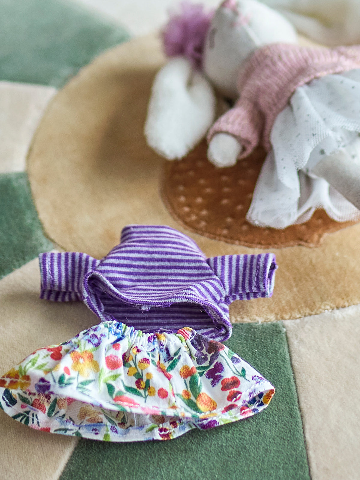 Milly Puppe, Braun, Polyester in Braun präsentiert im Onlineshop von KAQTU Design AG. Puppe Kids ist von Bloomingville Mini