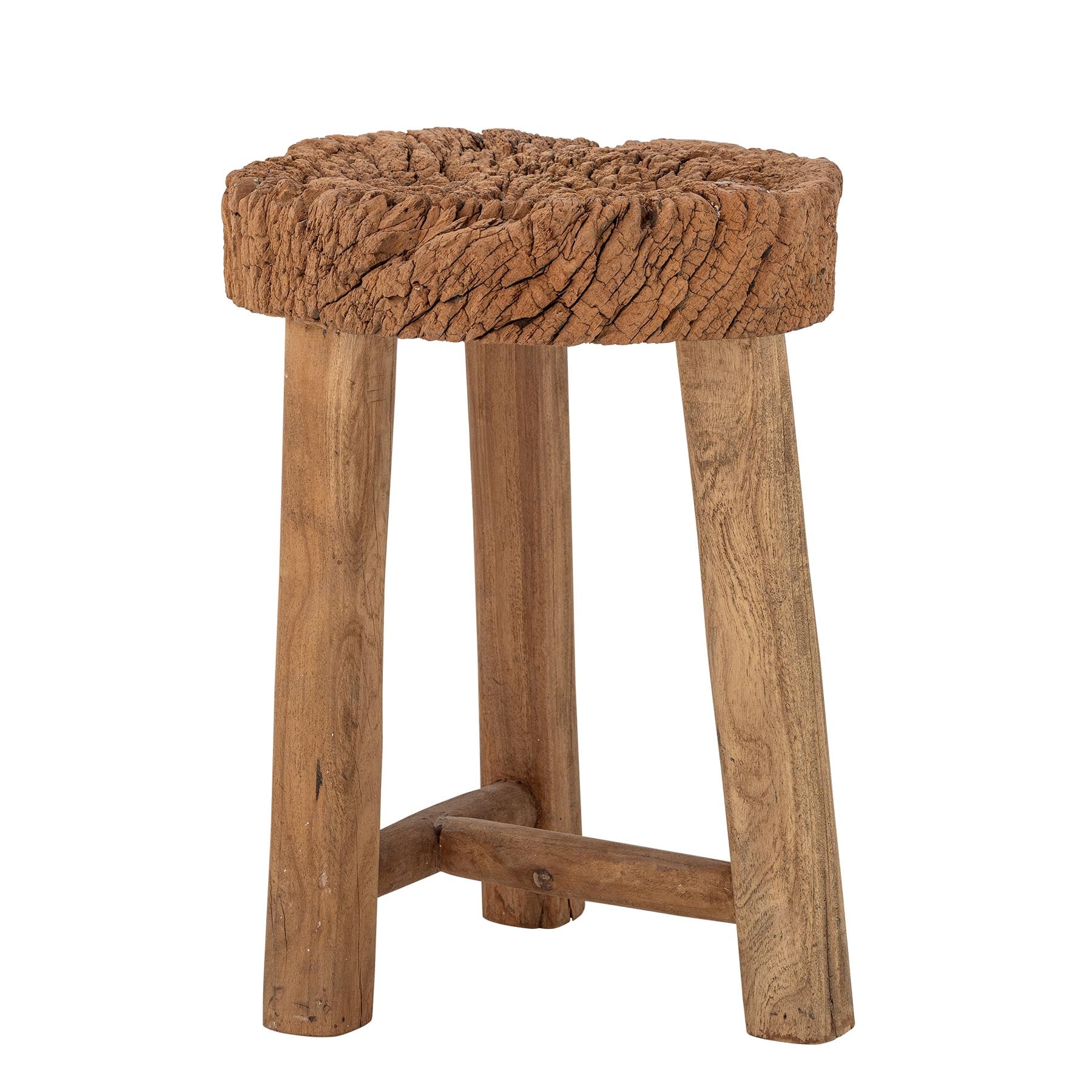 Delray Hocker, Natur, Recyceltes Holz in Nature präsentiert im Onlineshop von KAQTU Design AG. Hocker ist von Bloomingville