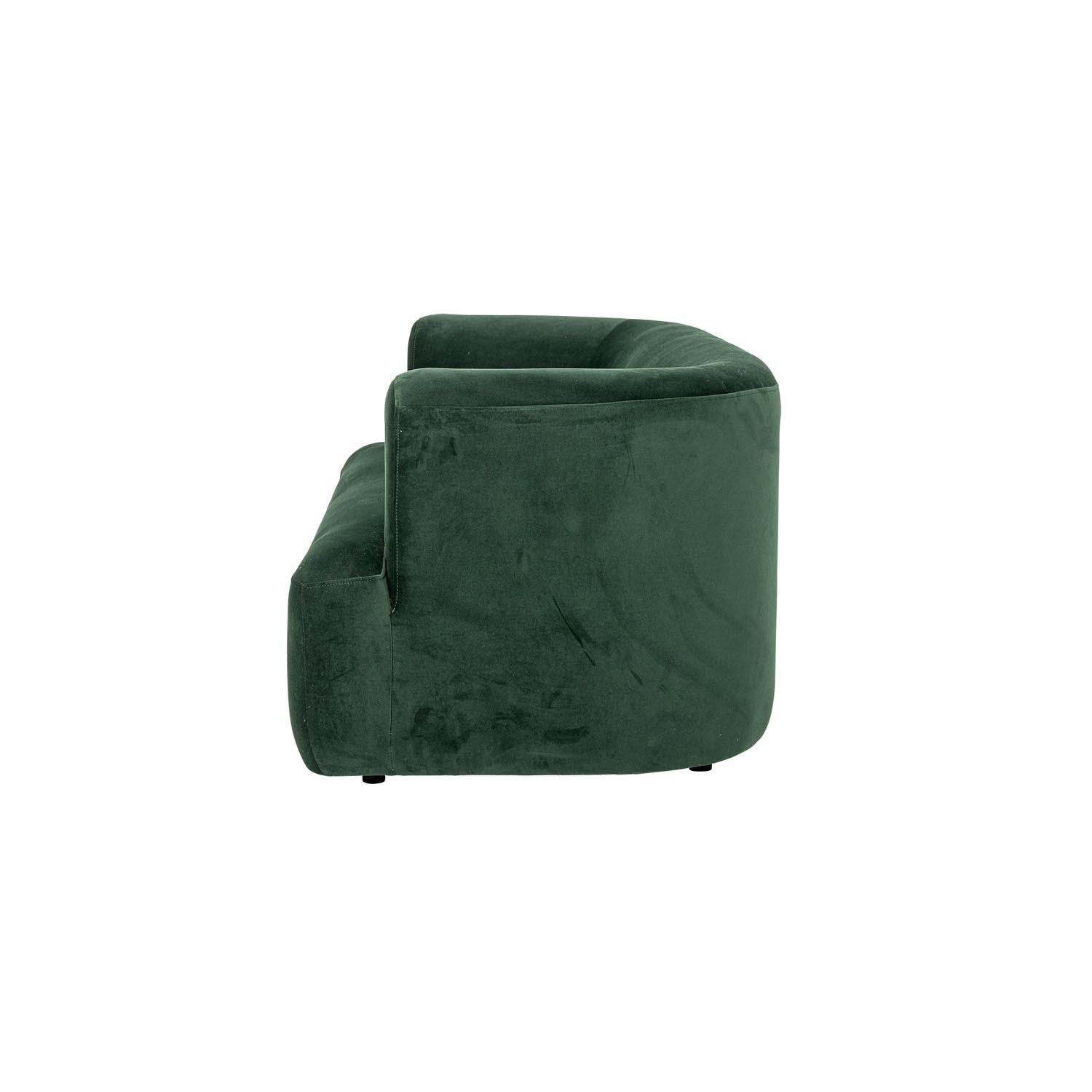 Morgan Sofa, Grün, Polyester in Grün präsentiert im Onlineshop von KAQTU Design AG. 2er Sofa ist von Bloomingville