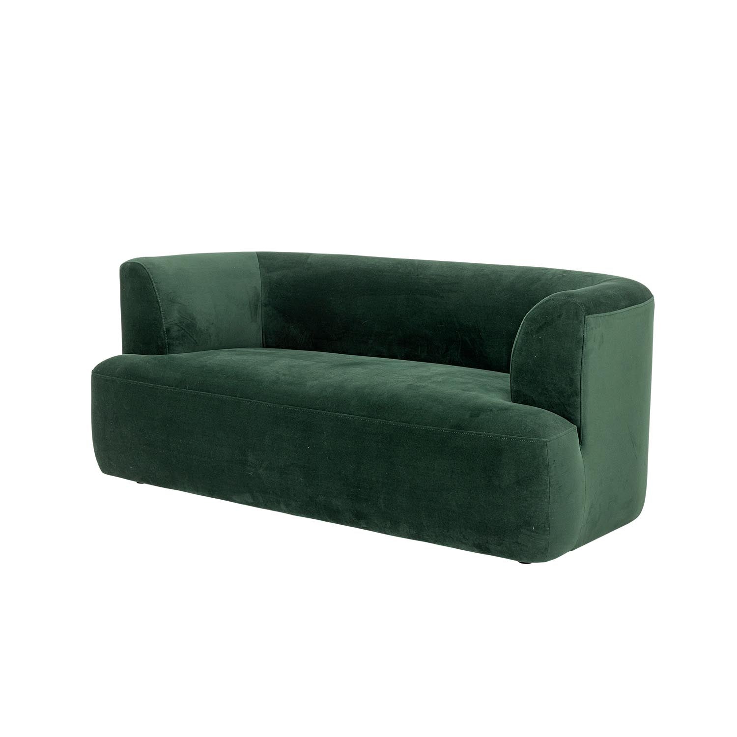 Morgan Sofa, Grün, Polyester in Grün präsentiert im Onlineshop von KAQTU Design AG. 2er Sofa ist von Bloomingville