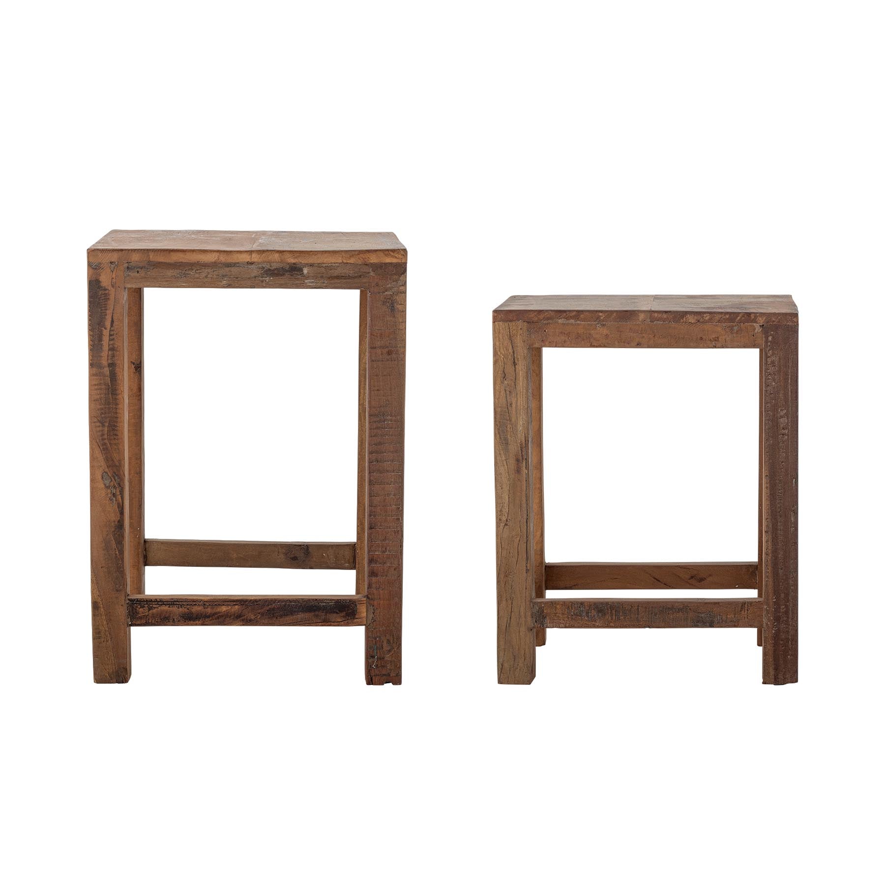 Galen Beistelltisch, Braun, Recyceltes Holz in Brown präsentiert im Onlineshop von KAQTU Design AG. Standregal ist von Creative Collection