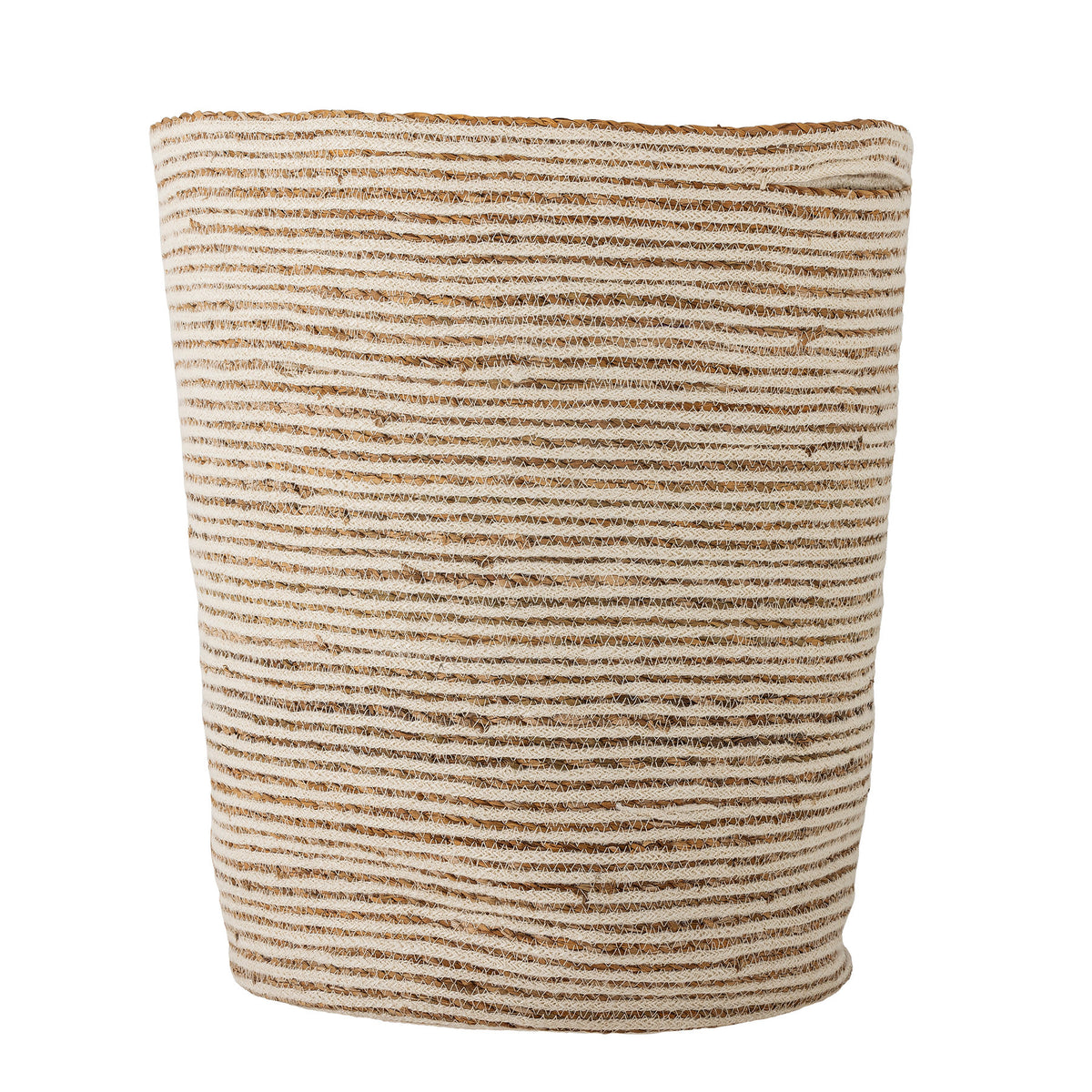 Selena Korb, Weiss, Jute in Weiss präsentiert im Onlineshop von KAQTU Design AG. Aufbewährungskörbe ist von Bloomingville