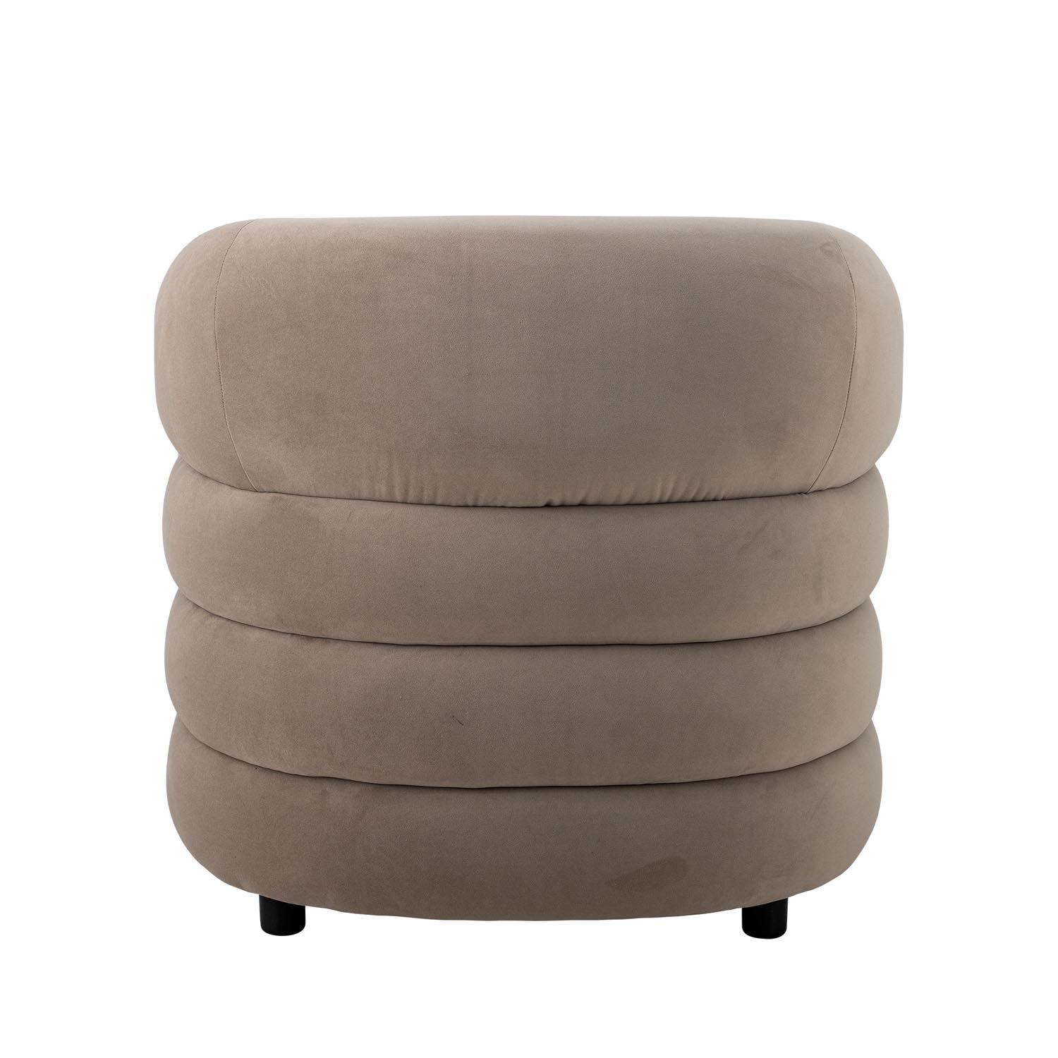 Erleben Sie den eleganten Joel Loungesessel von Bloomingville in Grau. Hochwertiger Velours und zeitloses Design für jeden Raum.
