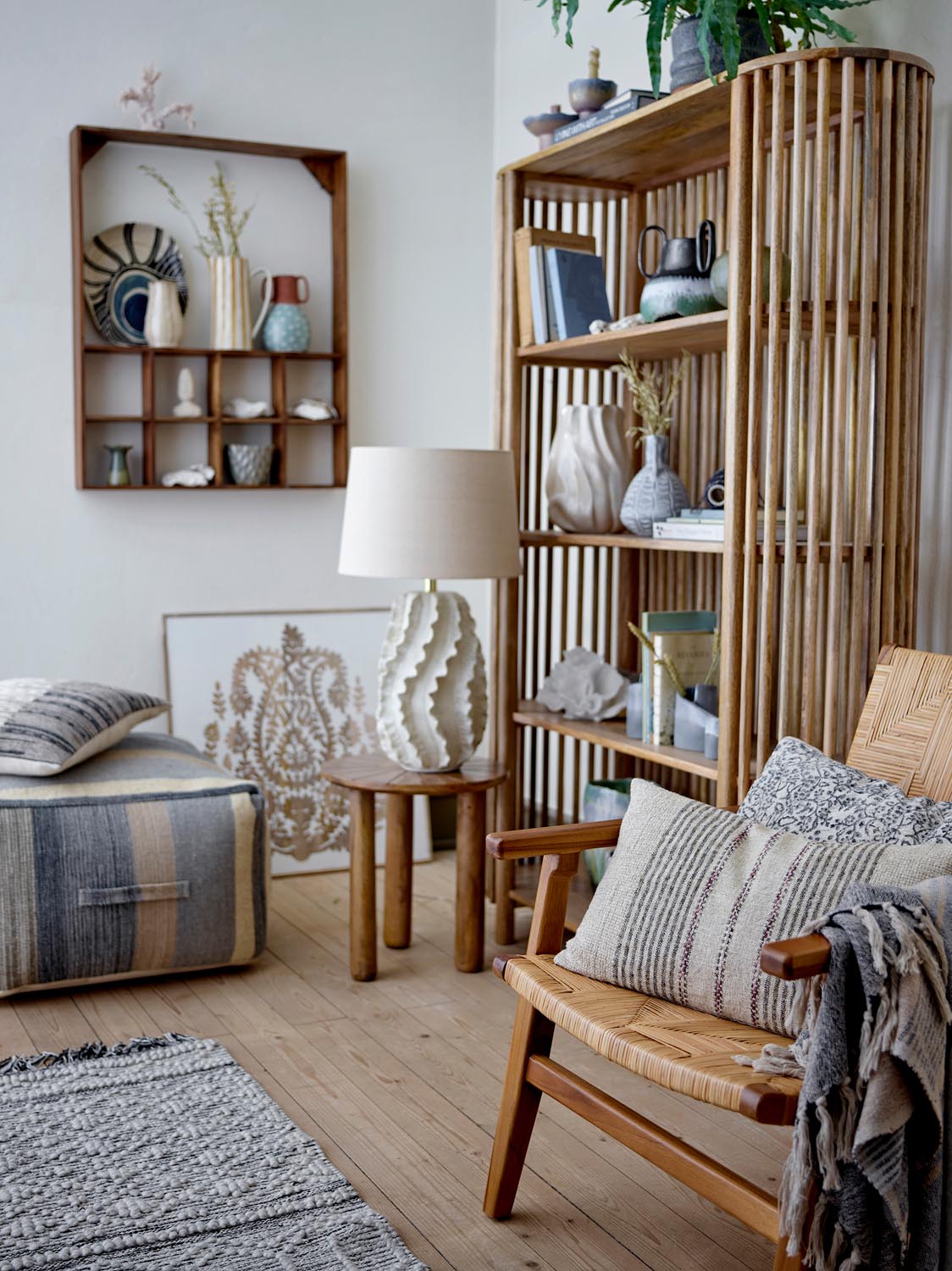 Sali Bücherregal, Natur, FSC 100%® Mango in Nature präsentiert im Onlineshop von KAQTU Design AG. Bücherregal ist von Creative Collection
