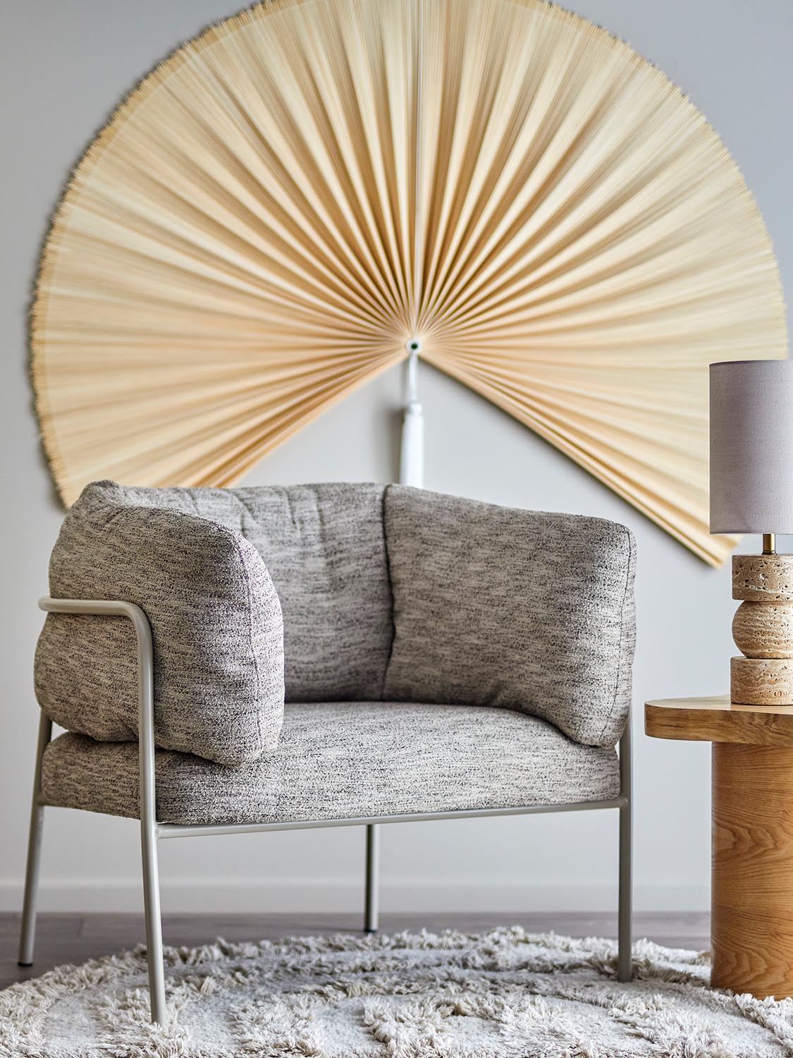 Karel Loungesessel, Natur, FSC®100% Plywood in Nature präsentiert im Onlineshop von KAQTU Design AG. Sessel ist von Bloomingville
