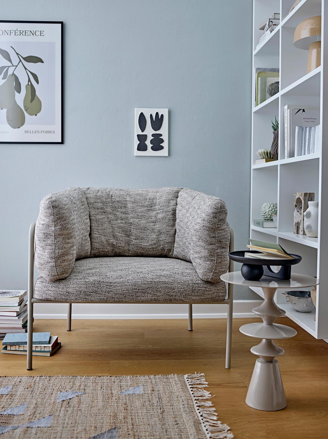 Karel Loungesessel, Natur, FSC®100% Plywood in Nature präsentiert im Onlineshop von KAQTU Design AG. Sessel ist von Bloomingville