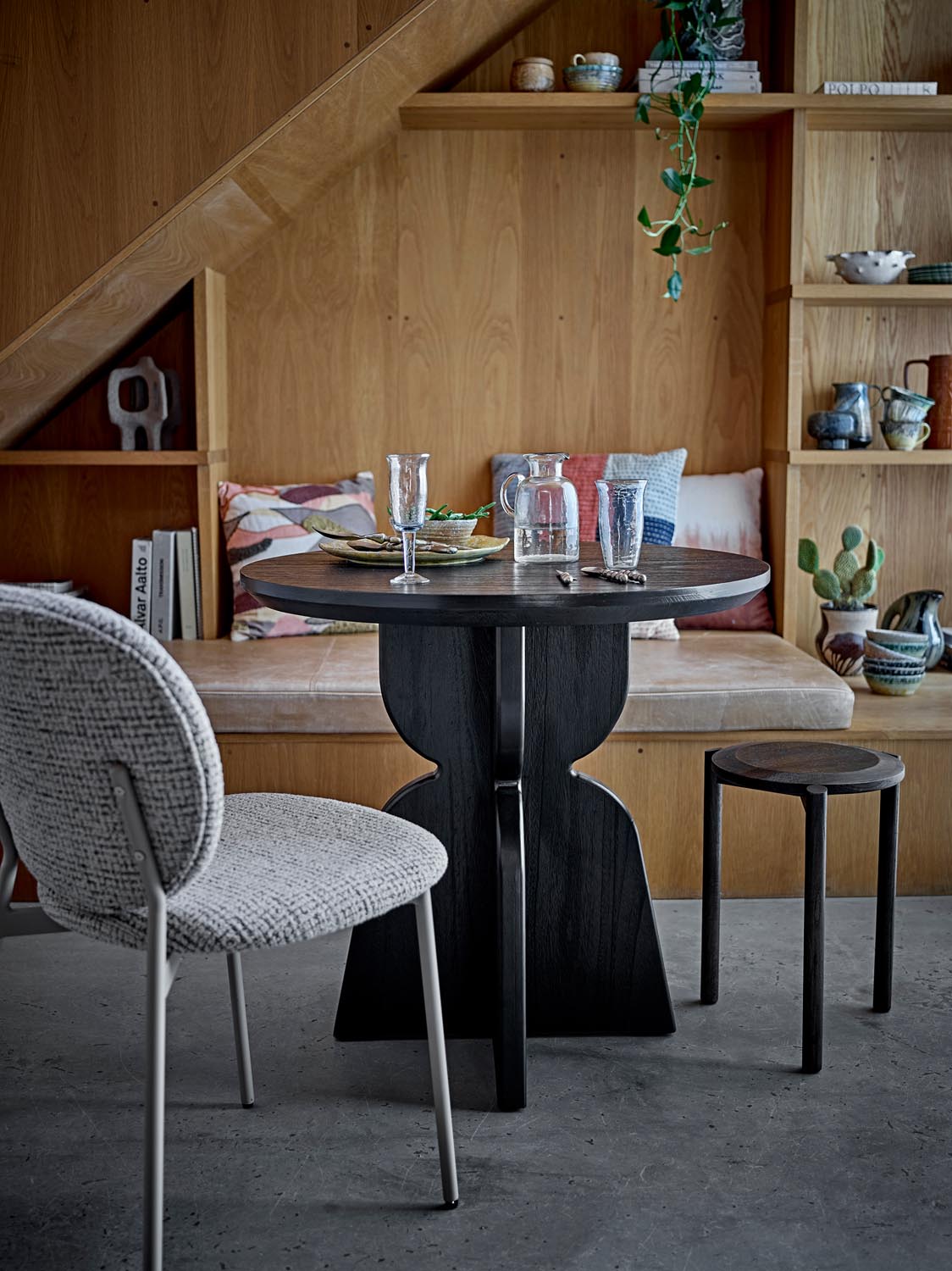 Percey Esszimmerstuhl, Natur, FSC®100% Plywood in Nature präsentiert im Onlineshop von KAQTU Design AG. Stuhl ist von Bloomingville