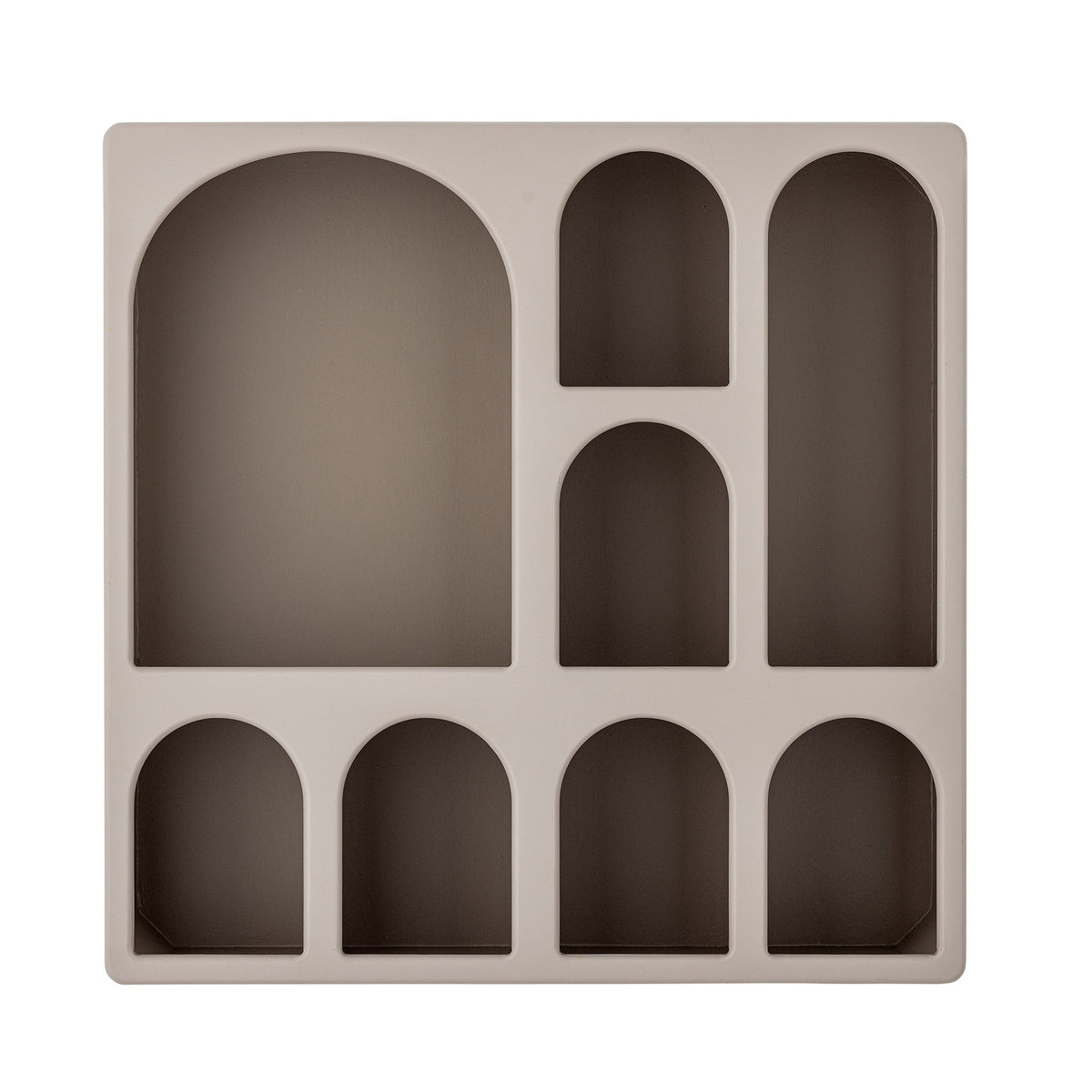Graphia Bücherregal, Braun, MDF in Braun präsentiert im Onlineshop von KAQTU Design AG. Bücherregal ist von Bloomingville