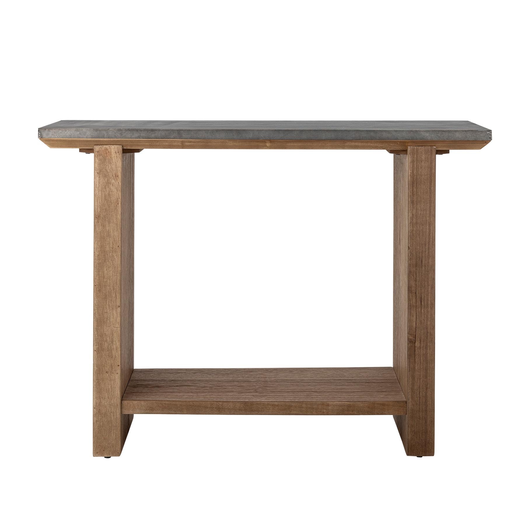 Riva Konsolentisch, Braun, Tannenholz in Brown präsentiert im Onlineshop von KAQTU Design AG. Schreibtisch ist von Creative Collection