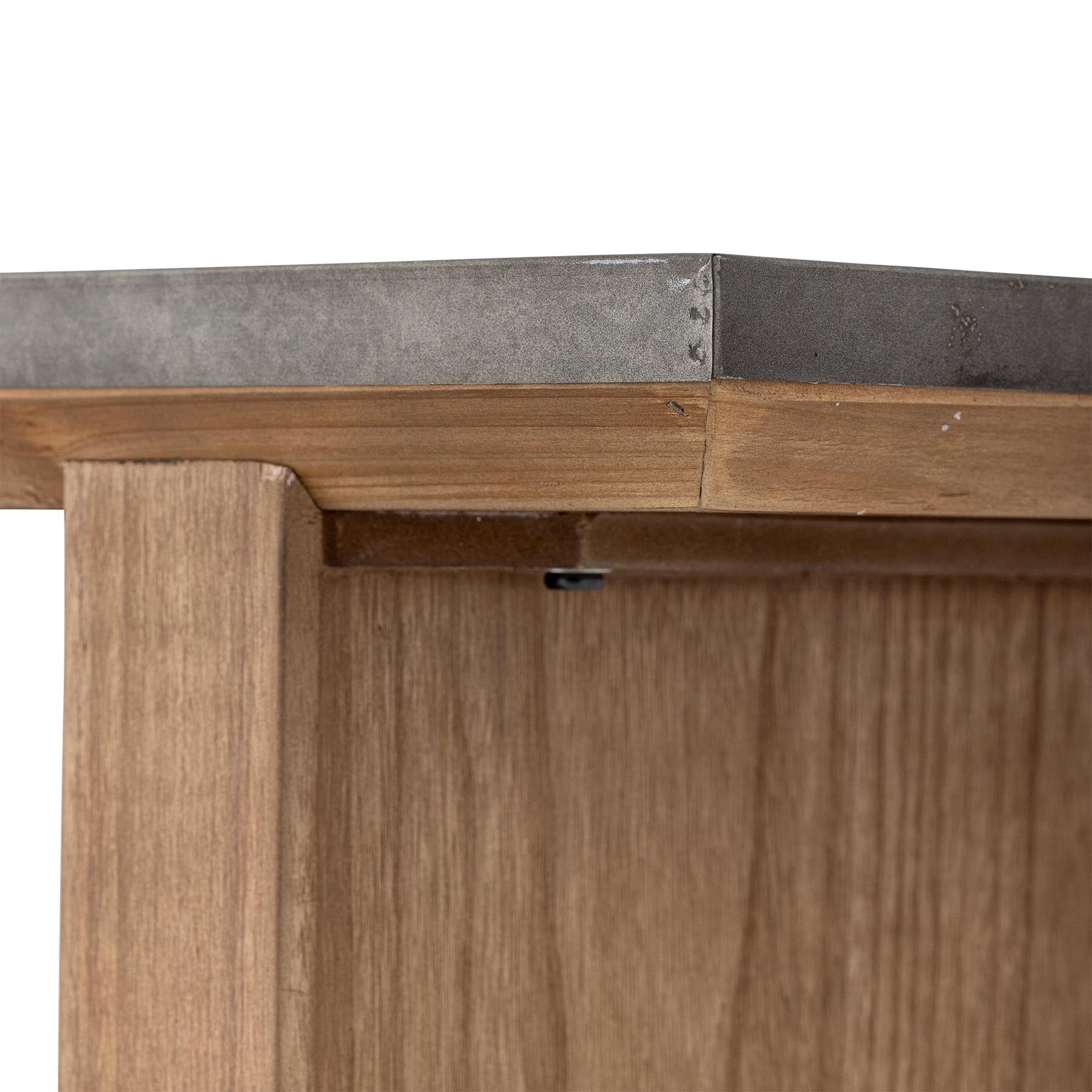 Riva Konsolentisch, Braun, Tannenholz in Brown präsentiert im Onlineshop von KAQTU Design AG. Schreibtisch ist von Creative Collection