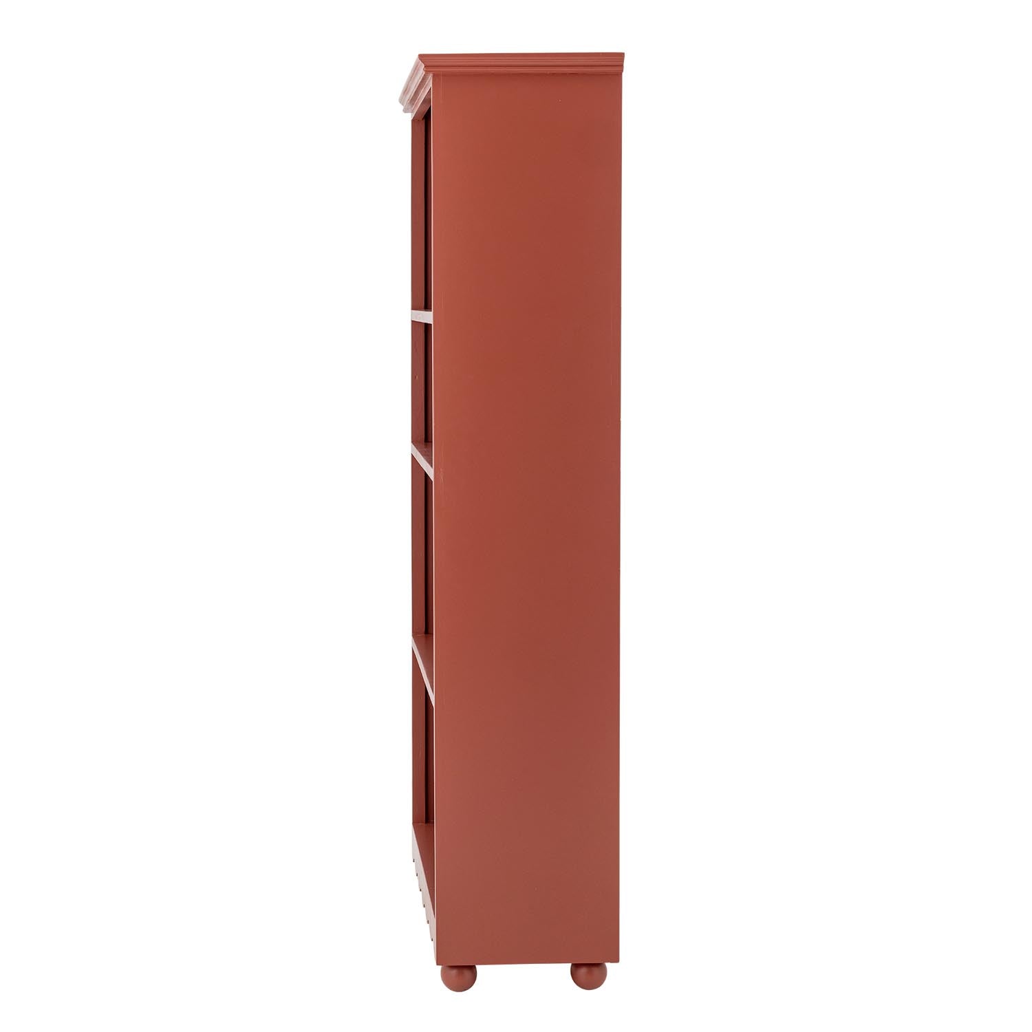 Sasha Kabinett, Rot, MDF in Rot präsentiert im Onlineshop von KAQTU Design AG. Standregal ist von Bloomingville