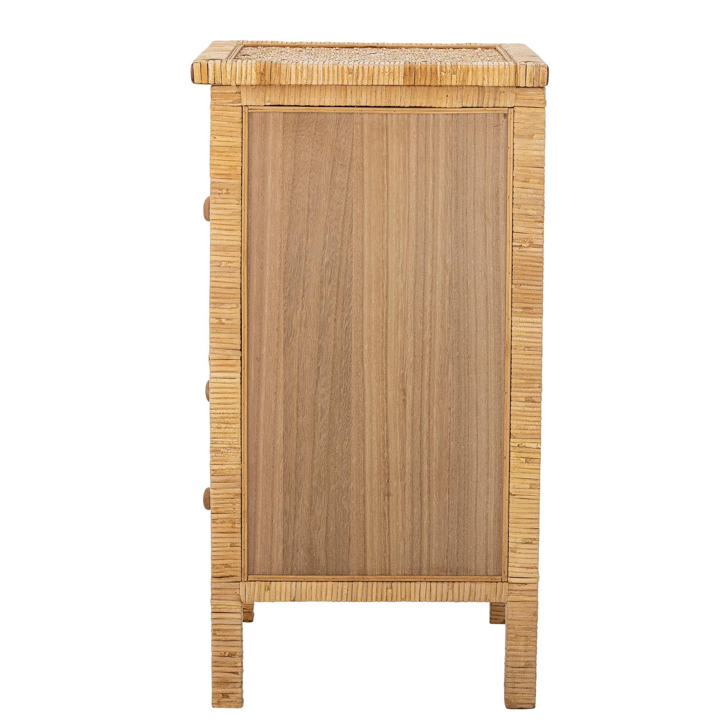 Lorris Schubladen, Natur, Rattan in Natur präsentiert im Onlineshop von KAQTU Design AG. High-Sideboard ist von Creative Collection