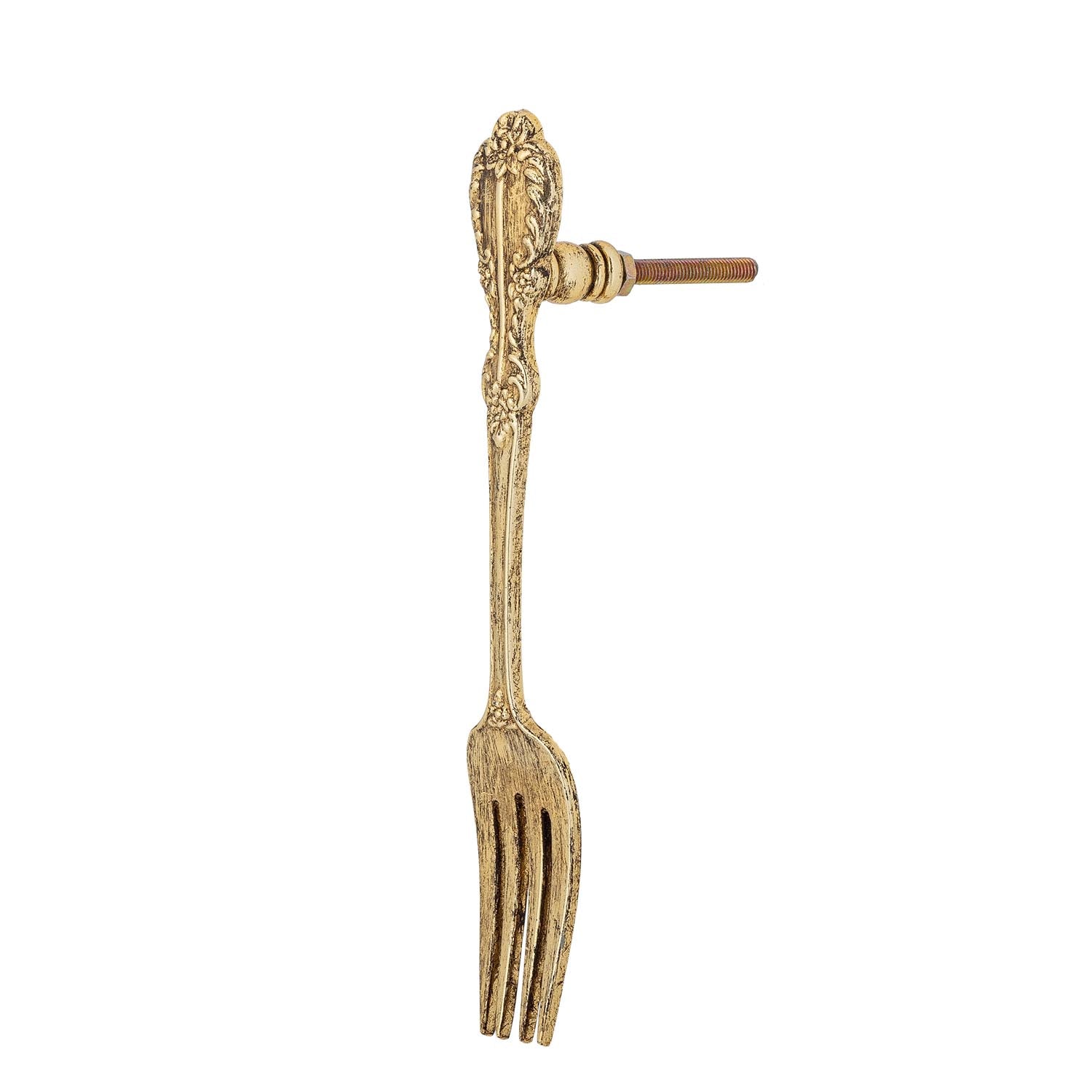 Cella Haken, Brass, Pewter in Messing präsentiert im Onlineshop von KAQTU Design AG. Kleiderständer ist von Creative Collection