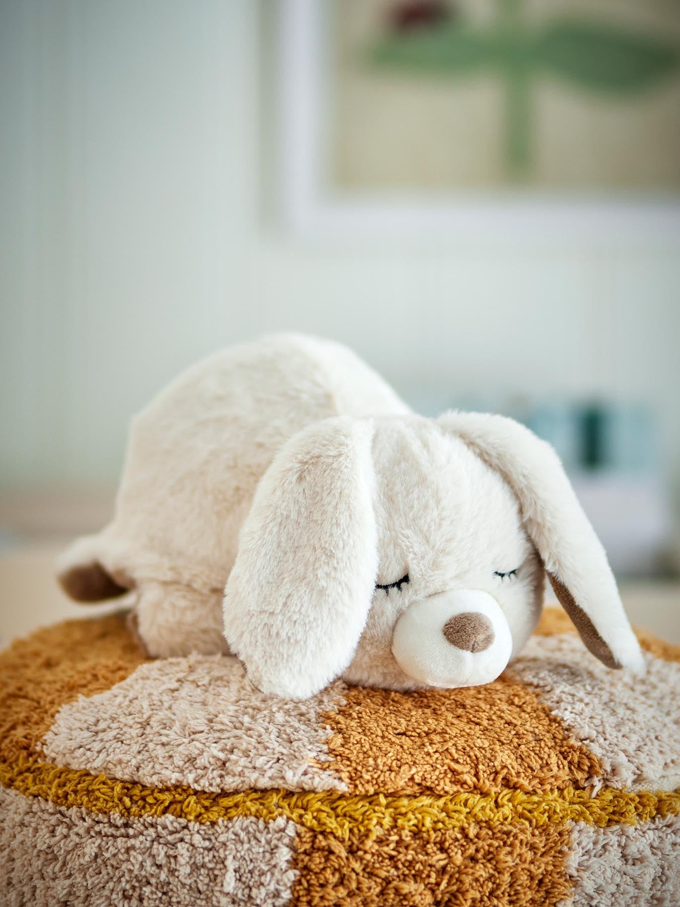 Berta Plüschtier, Braun, Polyester in Braun präsentiert im Onlineshop von KAQTU Design AG. Zelt Kids ist von Bloomingville Mini