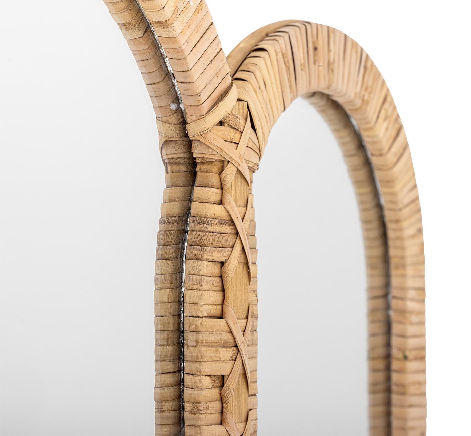 Cardiz Wand-Spiegel, Natur, Rattan in Natur präsentiert im Onlineshop von KAQTU Design AG. Tischspiegel ist von Creative Collection