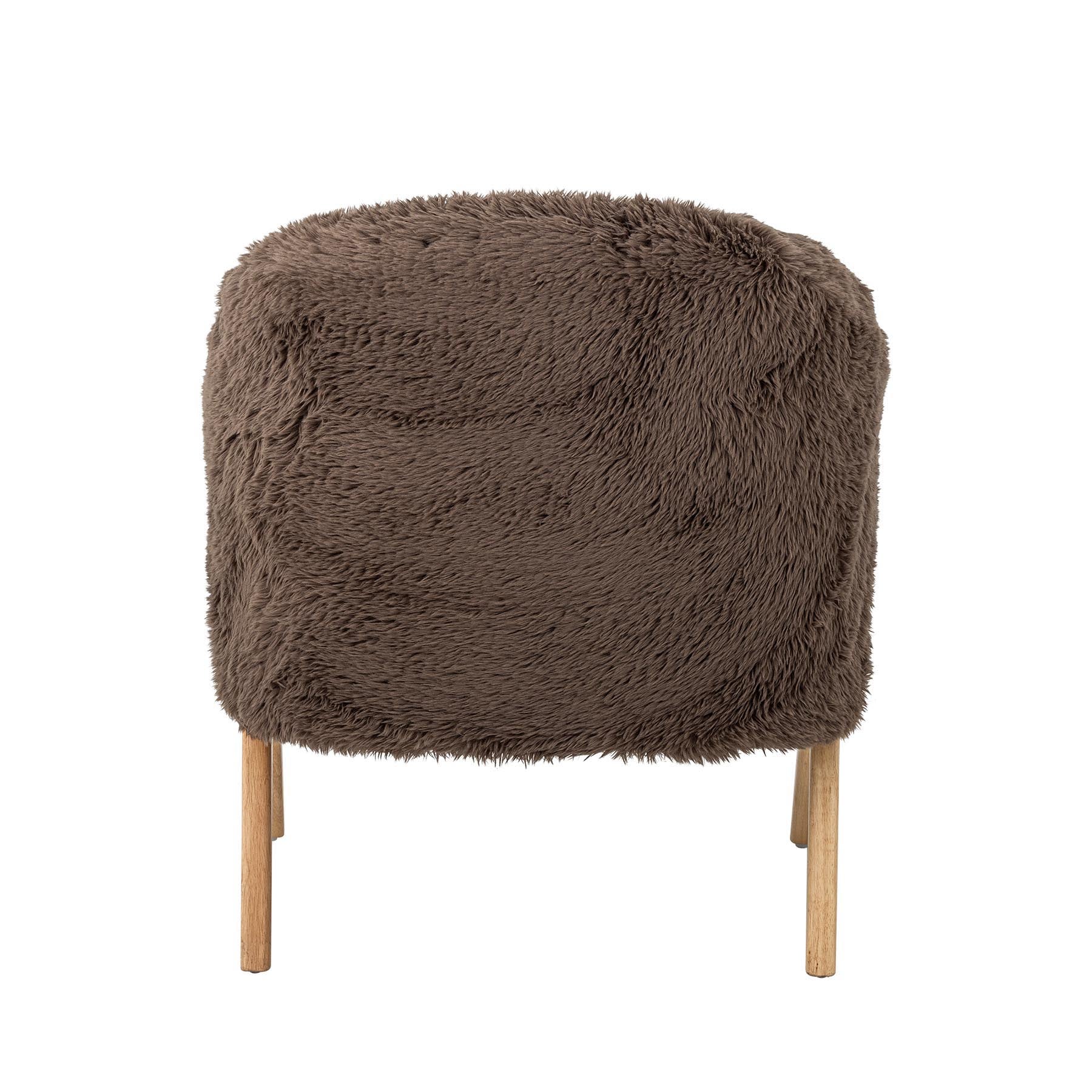 Camino Loungesessel, Braun, FSC®100%, Gummibaumholz in Brown präsentiert im Onlineshop von KAQTU Design AG. Sessel ist von Bloomingville