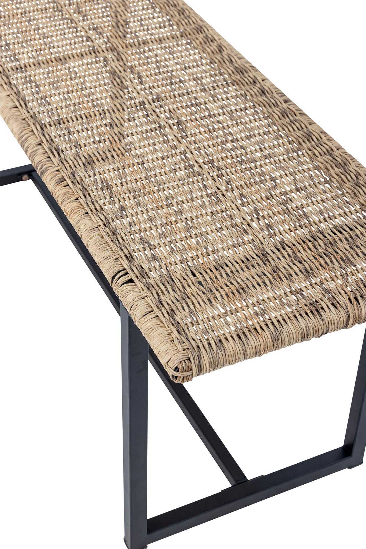 Adilly Bank, Natur, Polyrattan in Nature präsentiert im Onlineshop von KAQTU Design AG. Sitzbank ist von Bloomingville