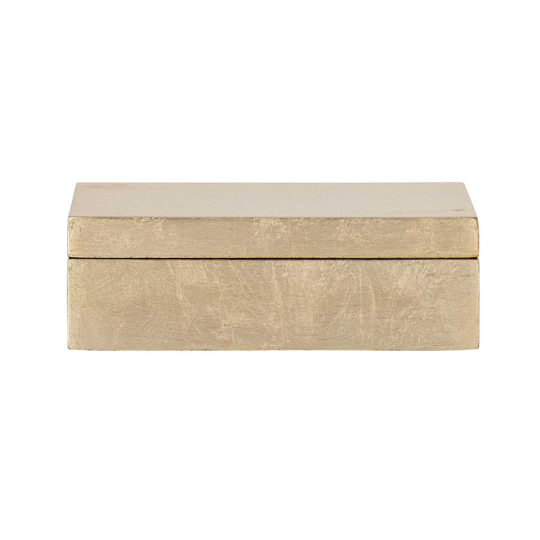 Nenon Box mit Deckel, Gold, FSC®100%, MDF in Gold präsentiert im Onlineshop von KAQTU Design AG. Aufbewahrungsbox ist von Bloomingville