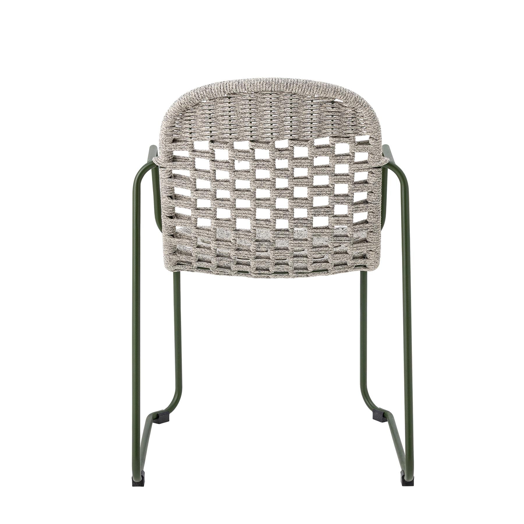 Calana Esszimmerstuhl, Grün, Metall in Green präsentiert im Onlineshop von KAQTU Design AG. Stuhl ist von Bloomingville