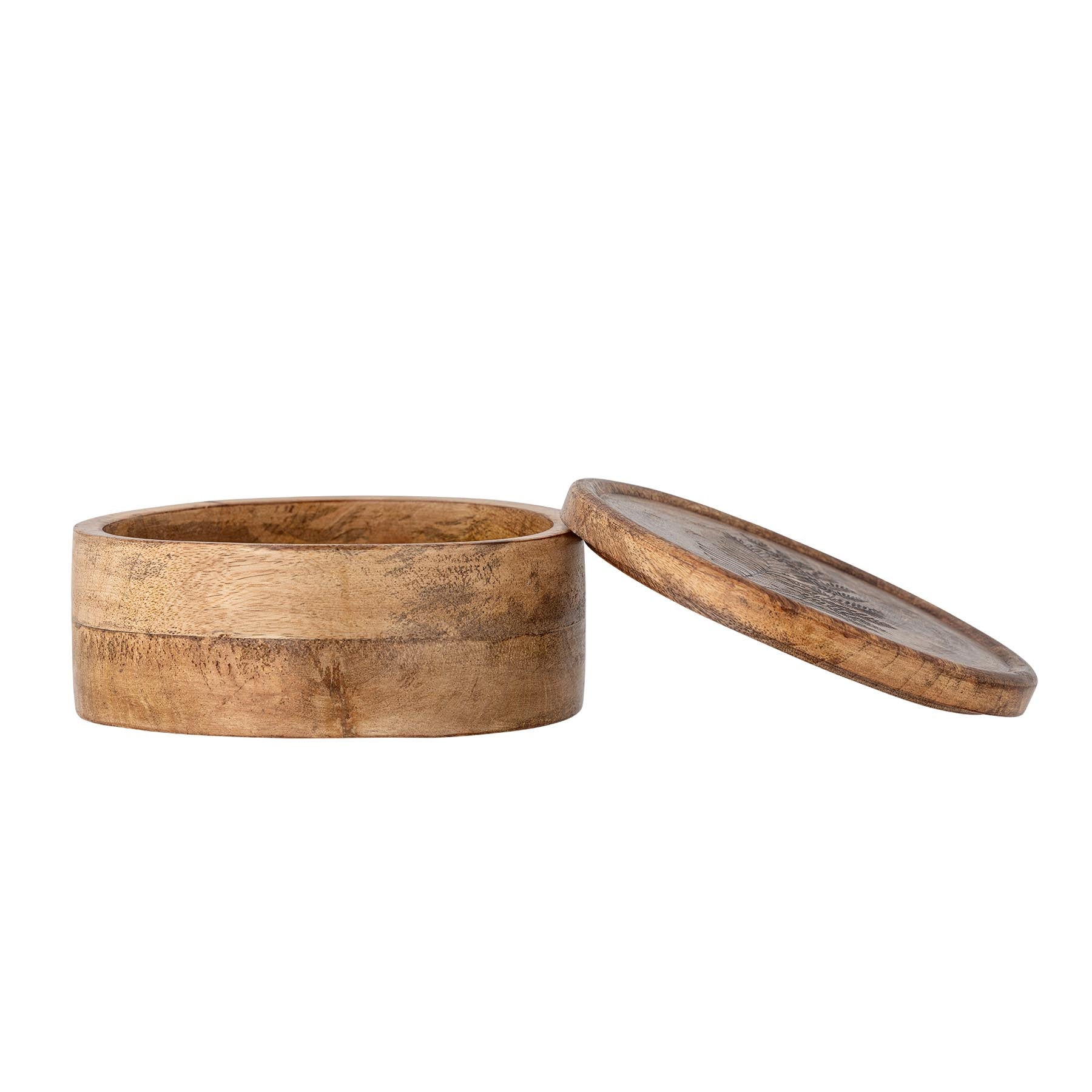 Moya Gefäß mit Deckel, Natur, FSC®100%, Mango in Nature präsentiert im Onlineshop von KAQTU Design AG. Kanne ist von Creative Collection