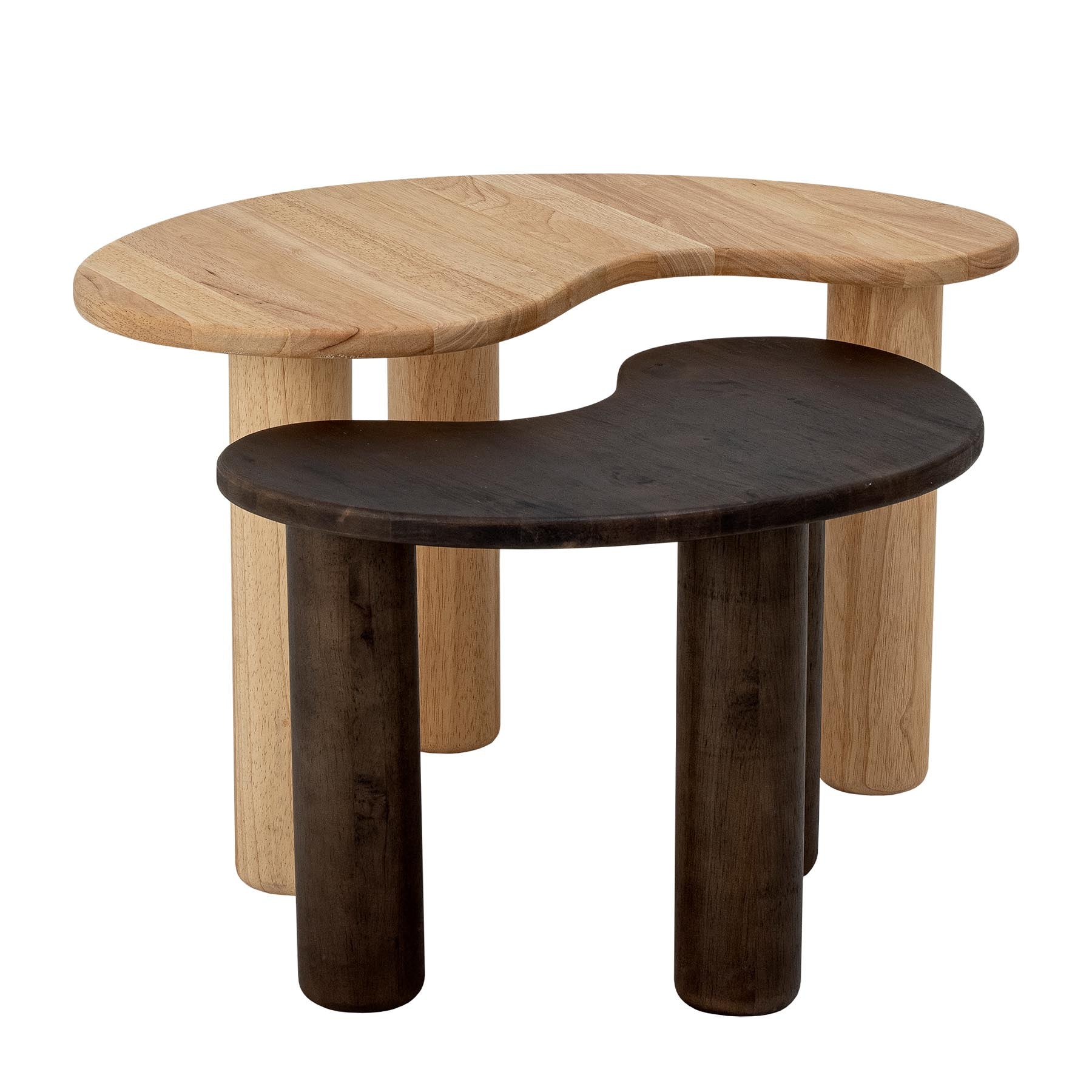 Luppa Couchtisch, Natur, FSC®100%, Gummibaumholz in Nature präsentiert im Onlineshop von KAQTU Design AG. Beistelltisch ist von Bloomingville