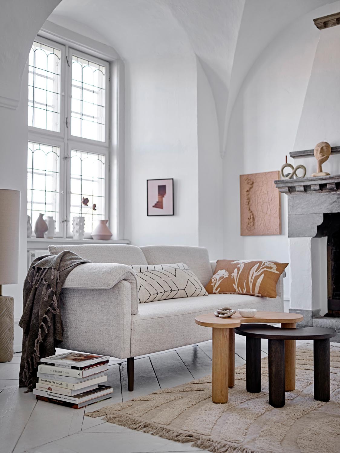 Luppa Couchtisch, Natur, FSC®100%, Gummibaumholz in Nature präsentiert im Onlineshop von KAQTU Design AG. Beistelltisch ist von Bloomingville