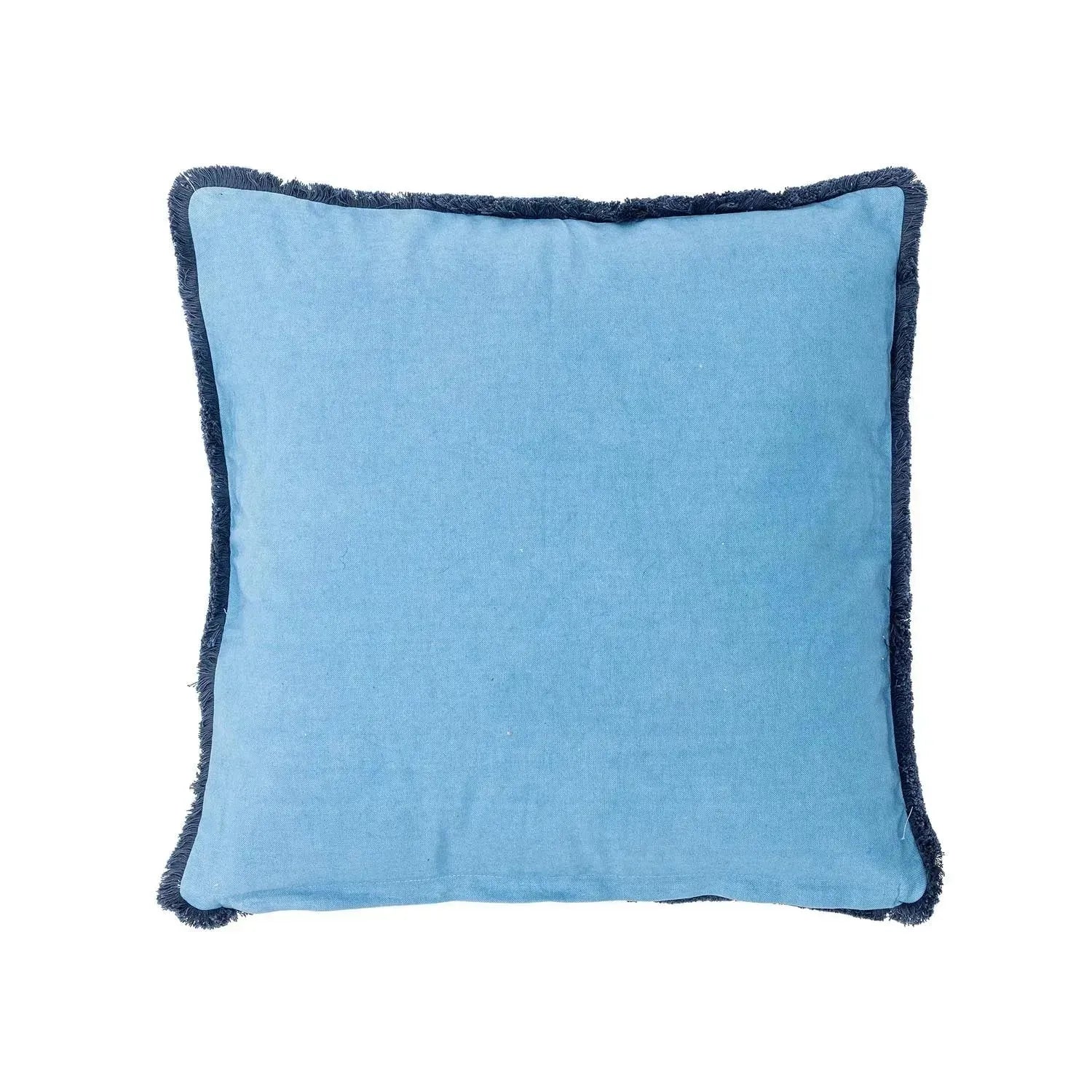 Laval Kissen, Blau, Baumwolle in Blau präsentiert im Onlineshop von KAQTU Design AG. Kissen ist von Creative Collection