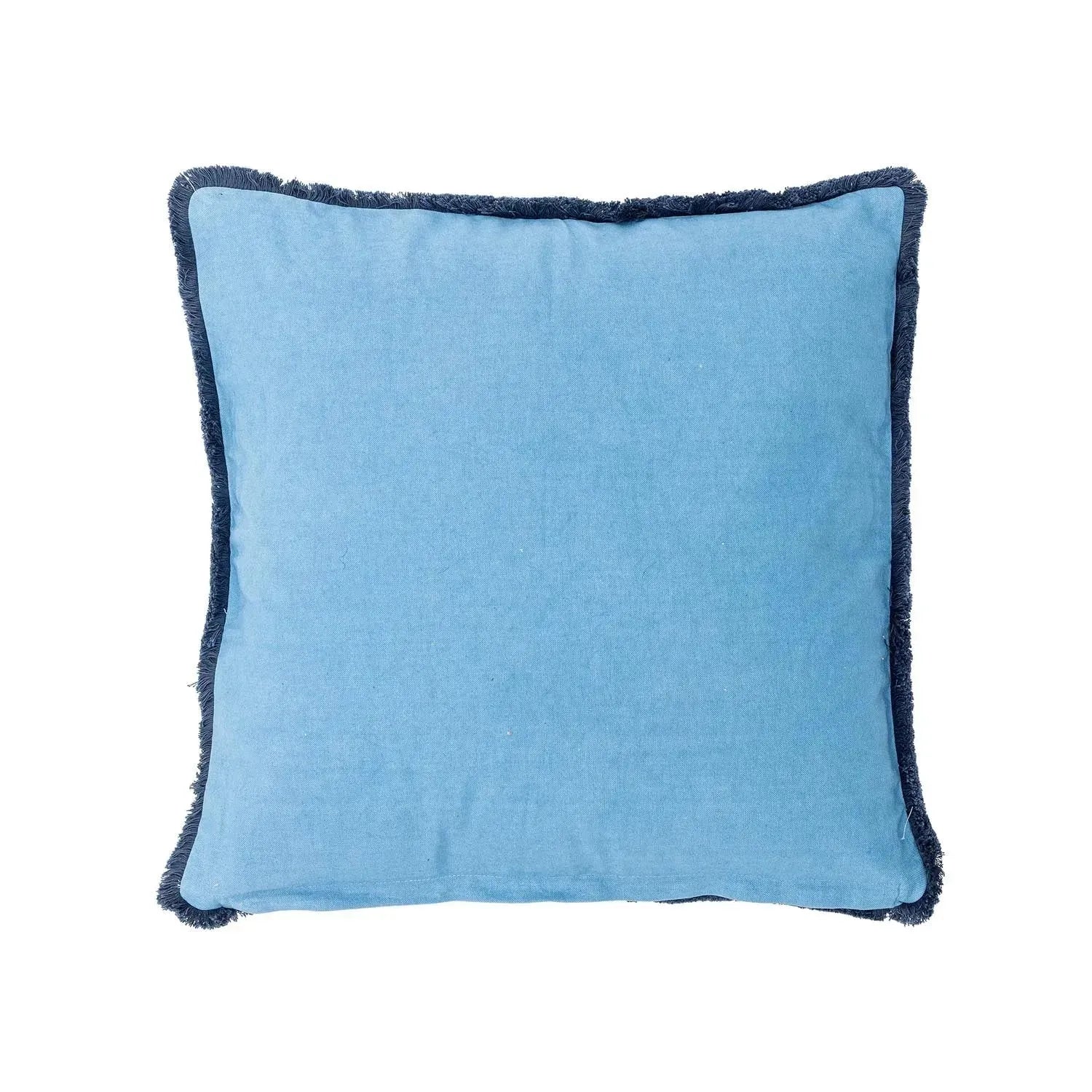 Laval Kissen, Blau, Baumwolle in Blau präsentiert im Onlineshop von KAQTU Design AG. Kissen ist von Creative Collection