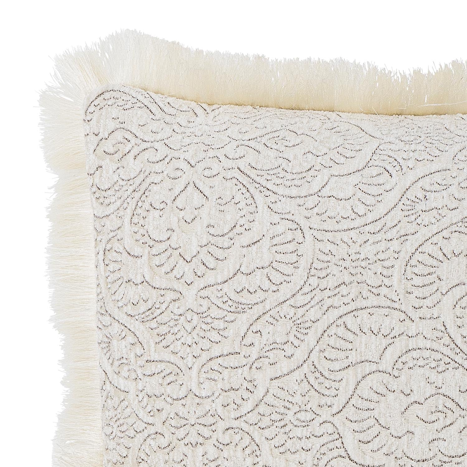 Cabrie Kissen, Natur, Polyester in Natur präsentiert im Onlineshop von KAQTU Design AG. Deko Kissen ist von Bloomingville