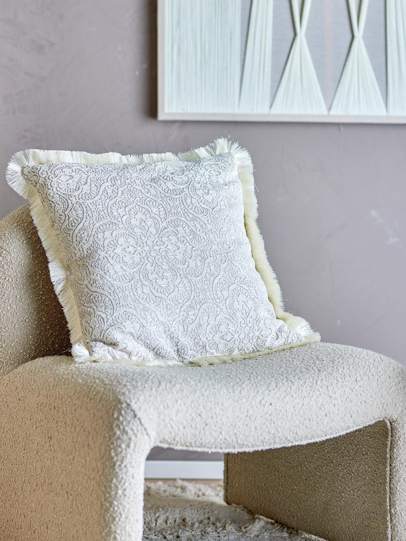 Cabrie Kissen, Natur, Polyester in Natur präsentiert im Onlineshop von KAQTU Design AG. Deko Kissen ist von Bloomingville