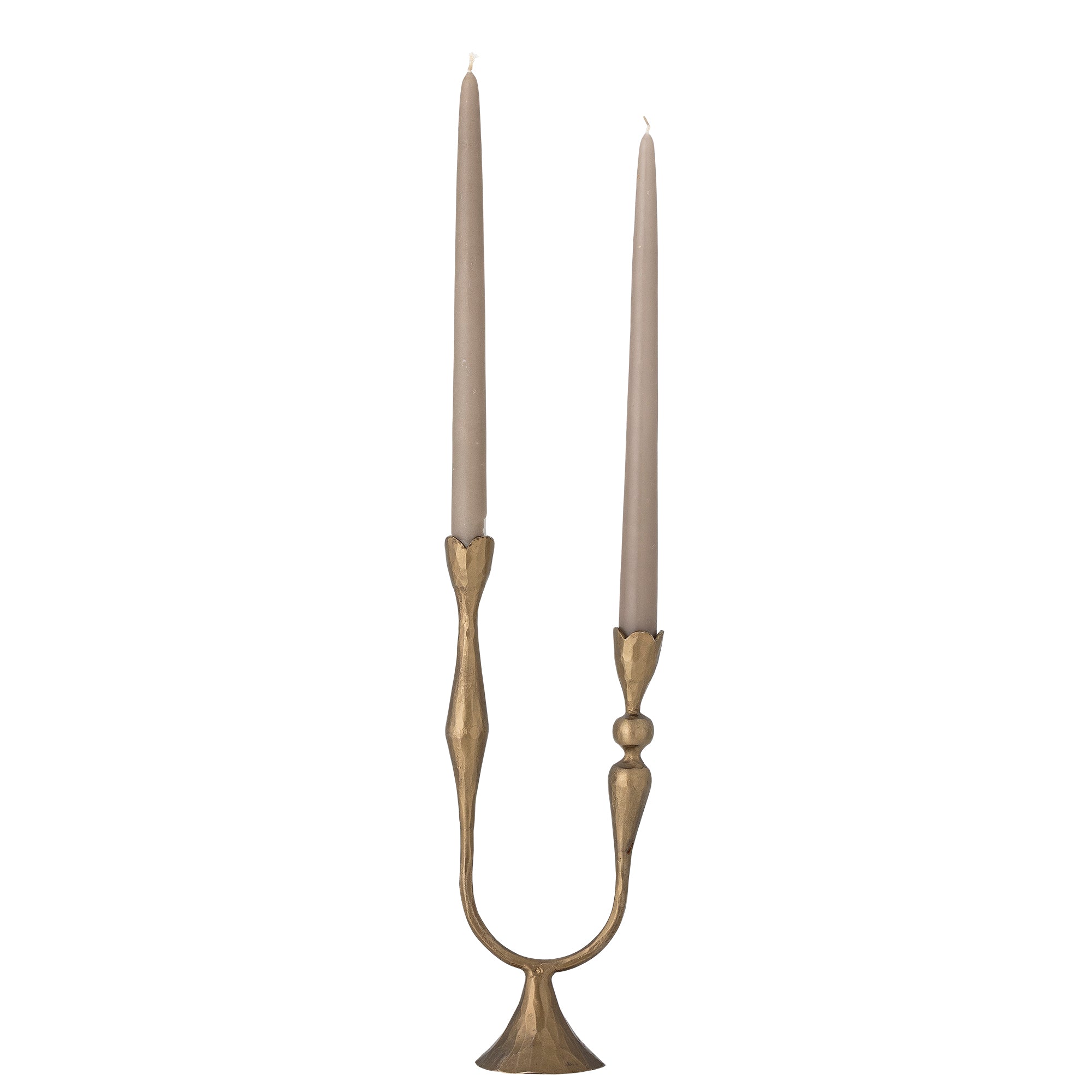 Vesc Kerzenhalter, Brass, Metall in Brass präsentiert im Onlineshop von KAQTU Design AG. Kerzenständer ist von Bloomingville