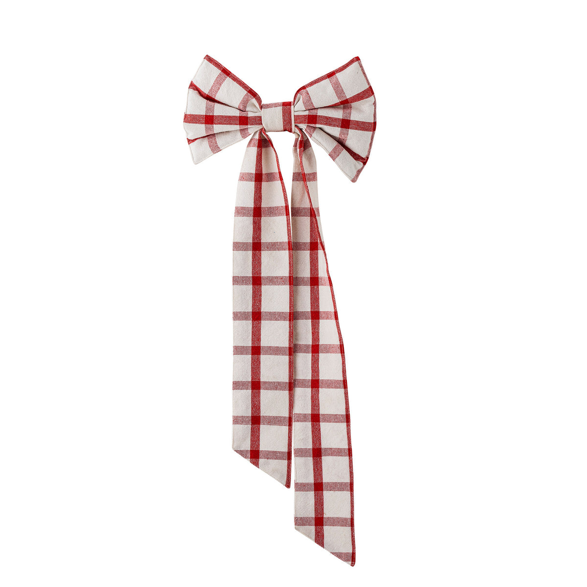 Ruby Dekoration Schleife, Rot, Baumwolle in Rot präsentiert im Onlineshop von KAQTU Design AG. Kunstgegenstände ist von Bloomingville