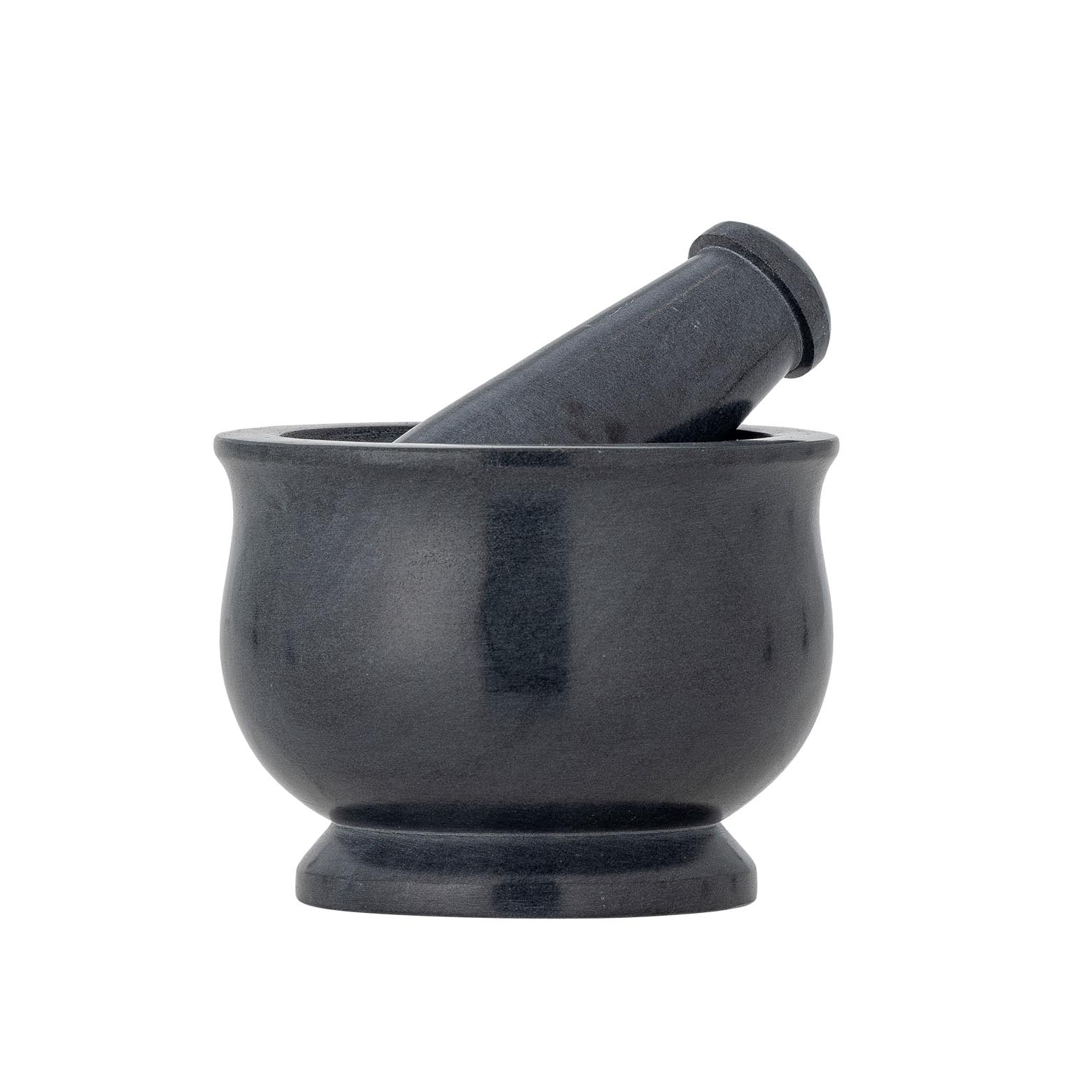 Aprilla Mörser & Stößel, Grau, Speckstein in Grau präsentiert im Onlineshop von KAQTU Design AG. Küchenhelfer ist von Creative Collection